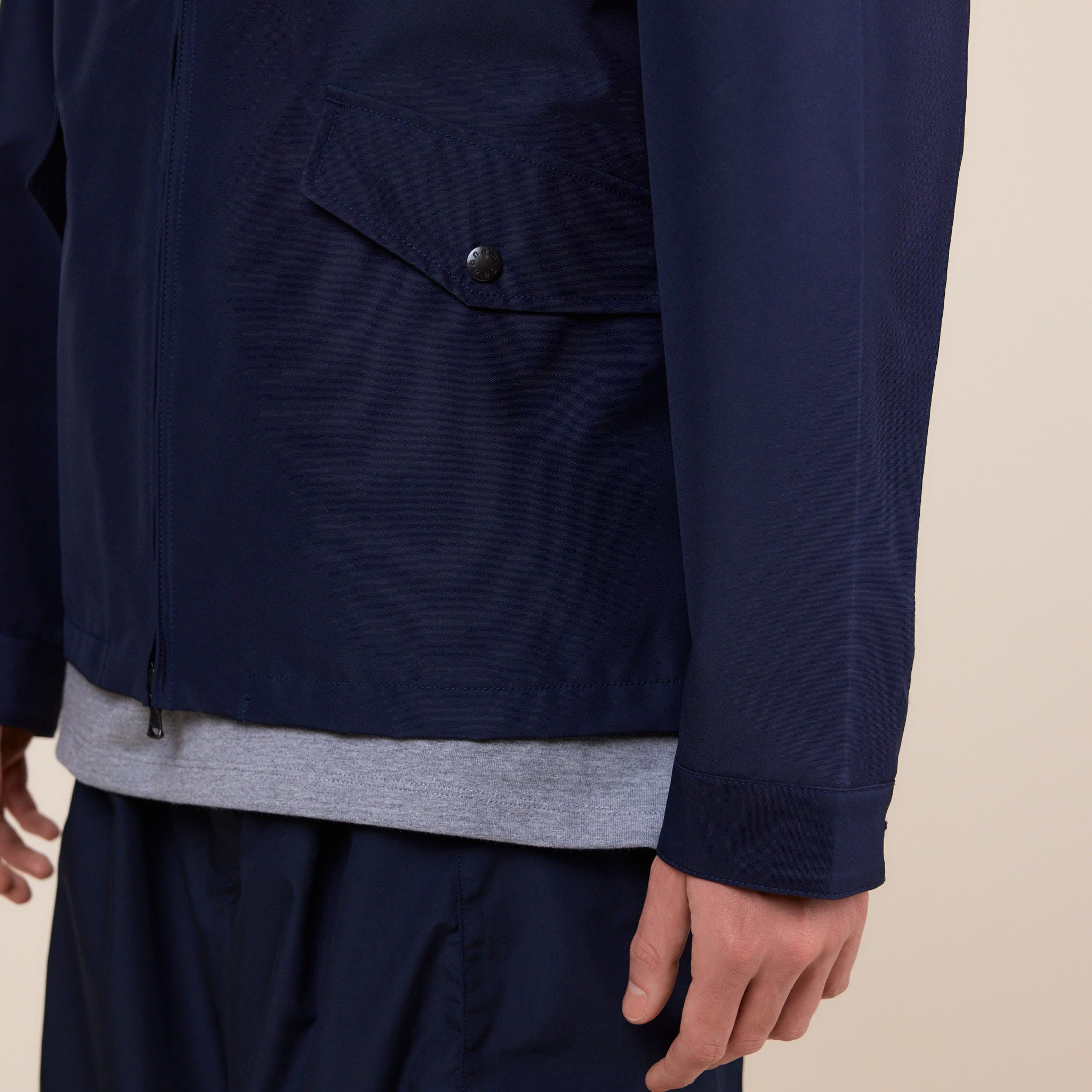Nanamica - Gore-Tex 2L Crew Jacket - Navy Blue