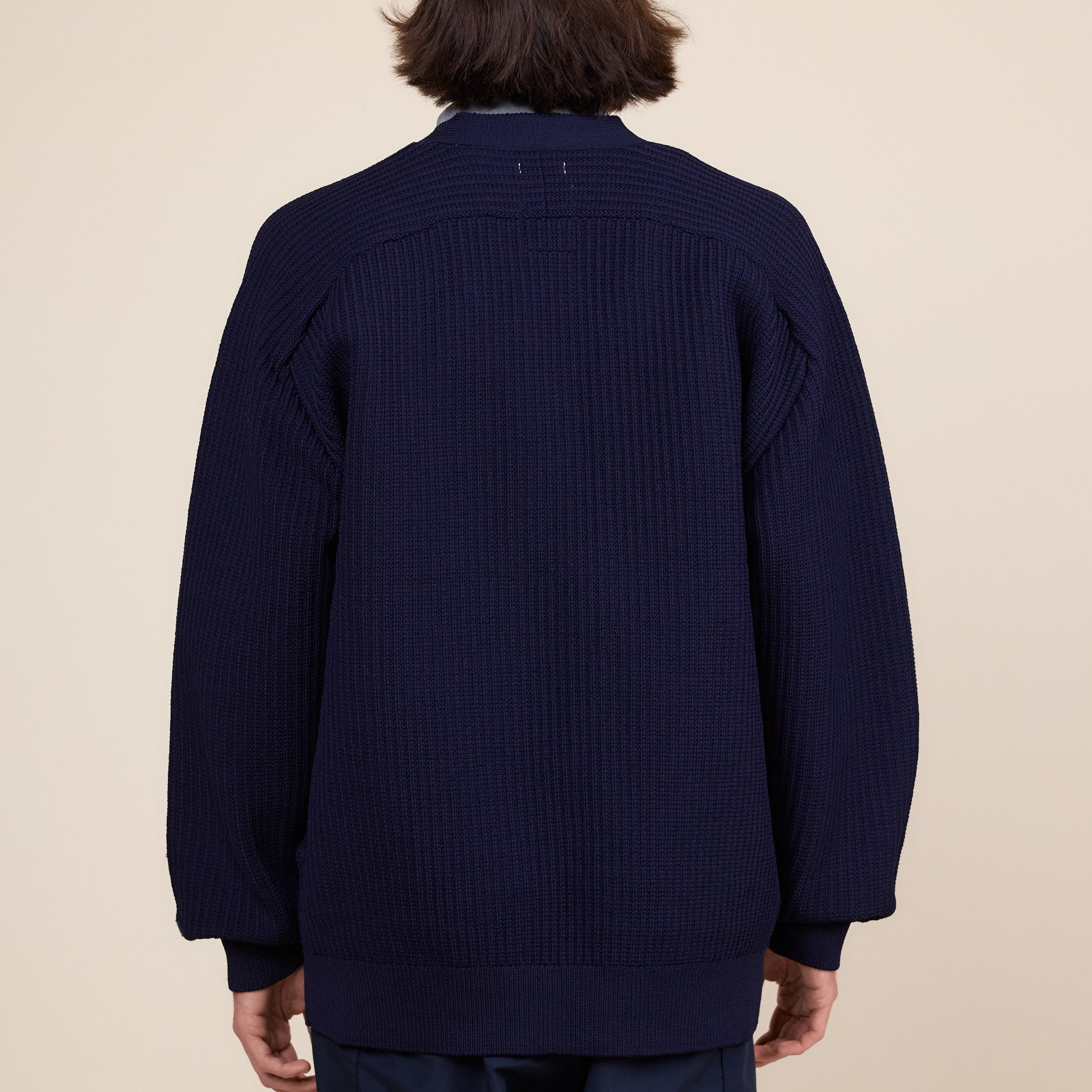 Nanamica - 5G Zip Cardigan - Navy