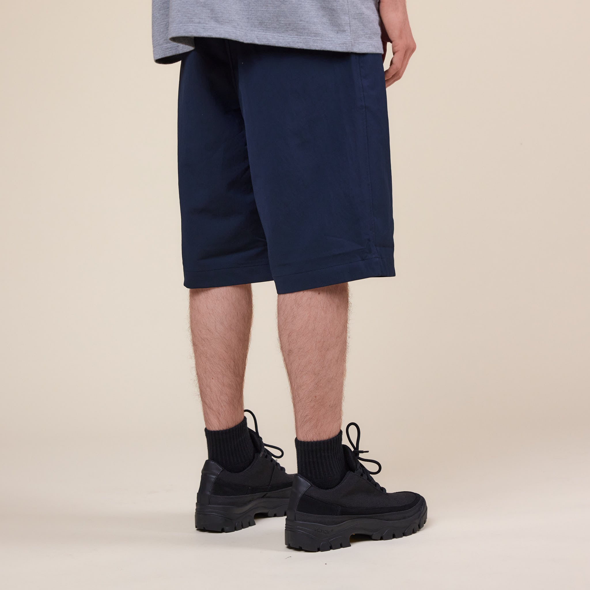 Nanamica - Alphadry Double Pleats Shorts - Navy