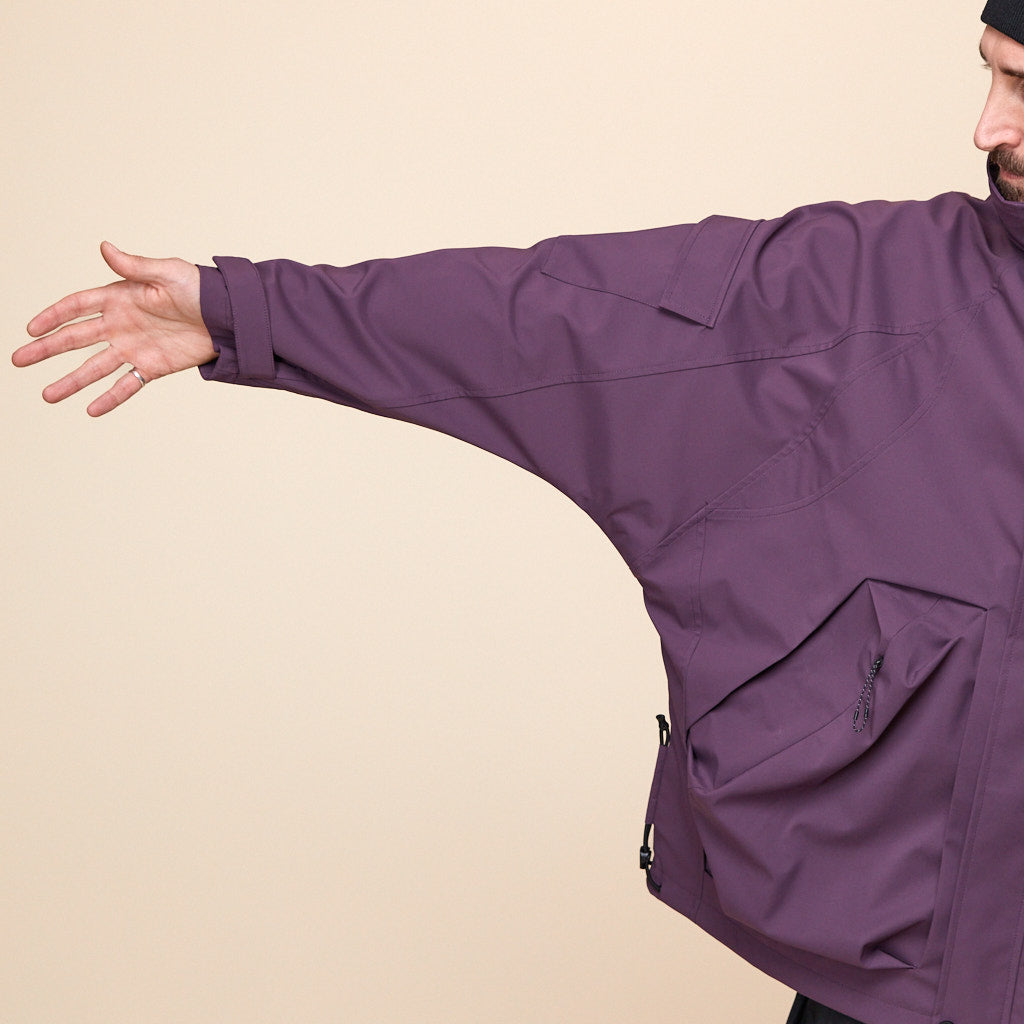 Oqliq - ECWCS 2 Way Jacket - Dark Purple