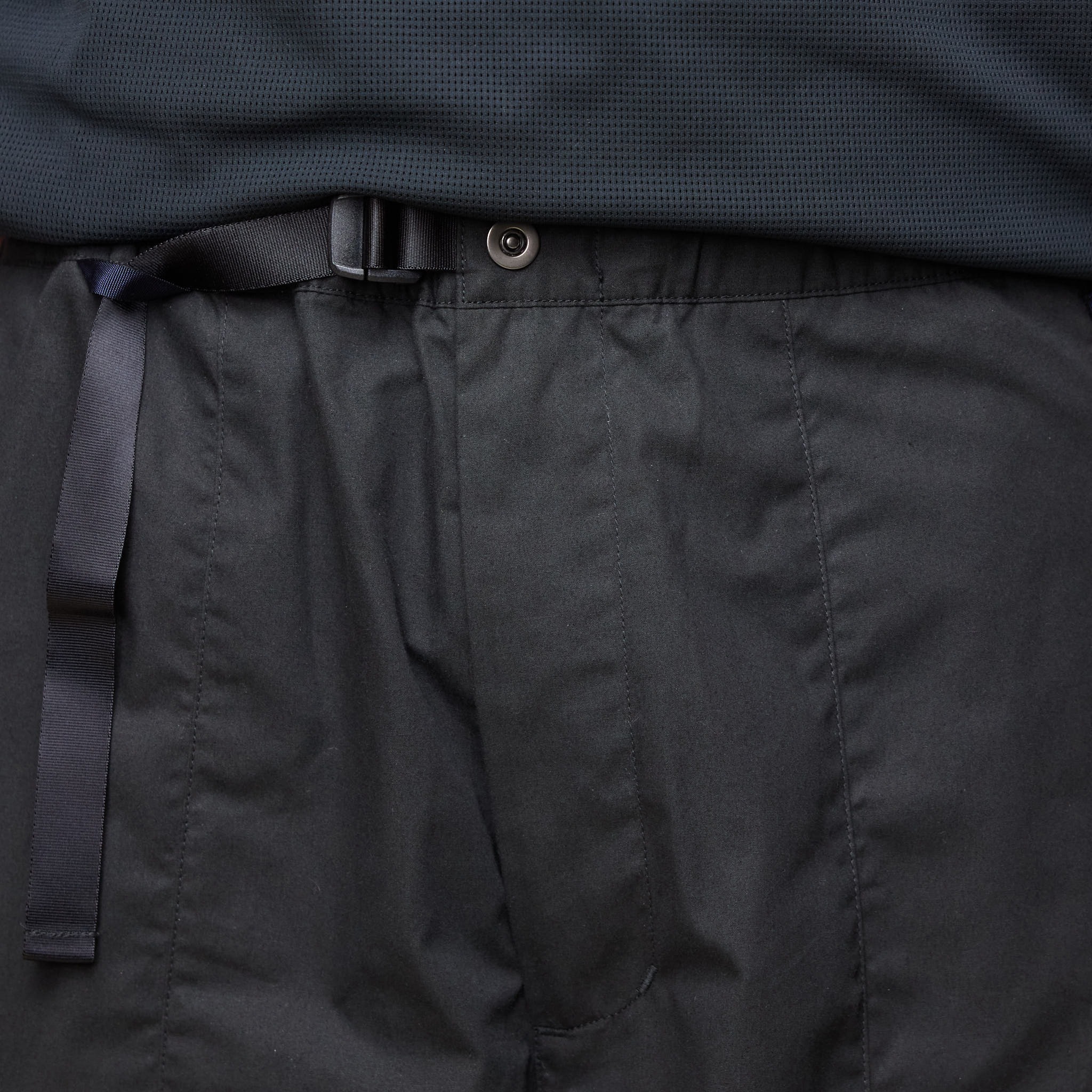 Poliquant - Summer Changing Length Wide Pants - Black