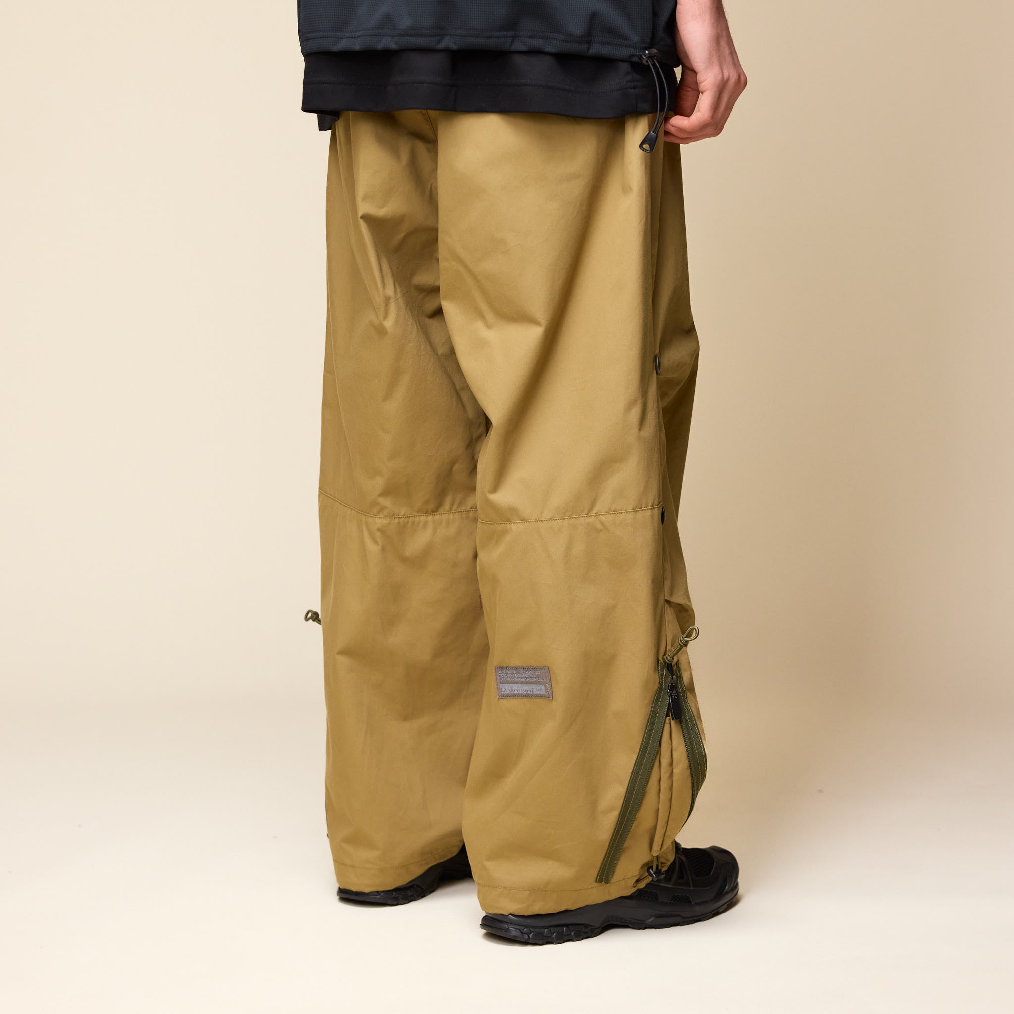 Poliquant - Summer Changing Length Wide Pants - Sand