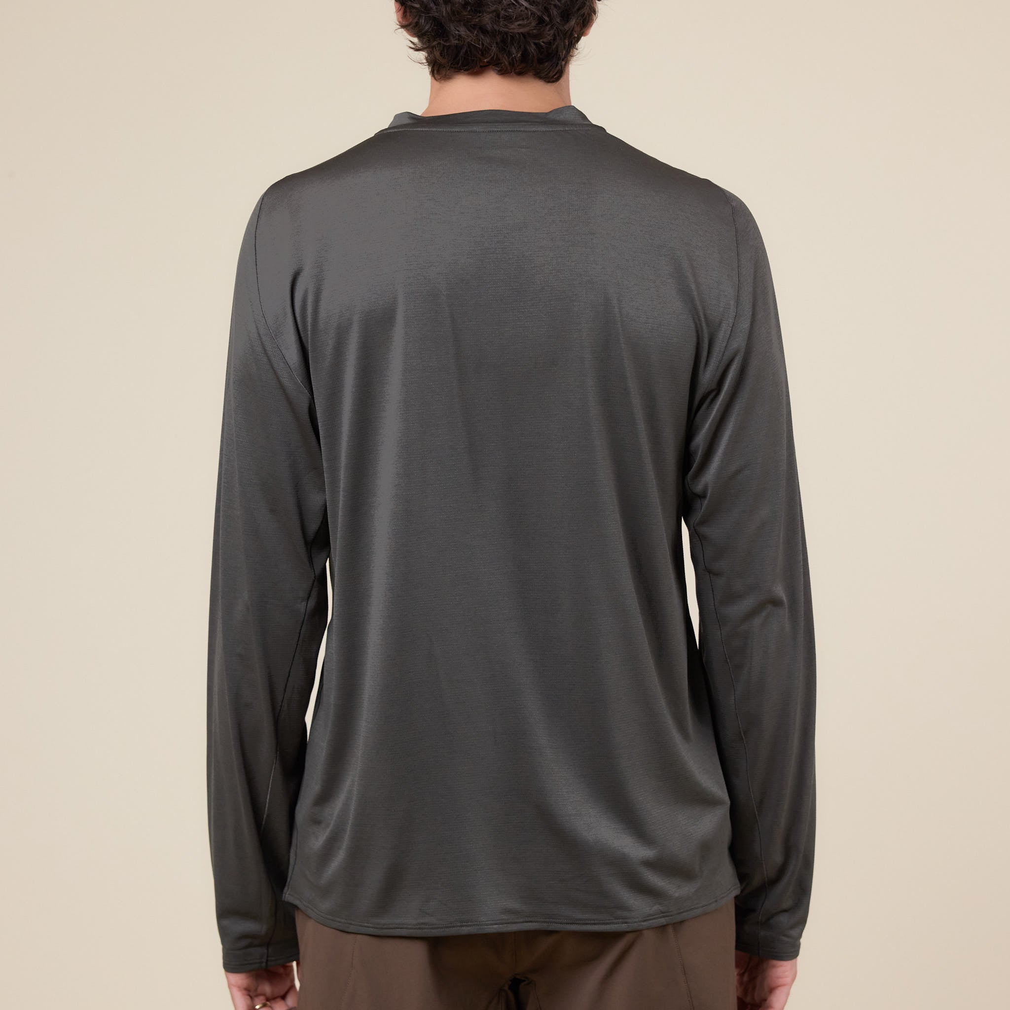 Portal - Lateral Peak L/S T-Shirt - Dark Olive