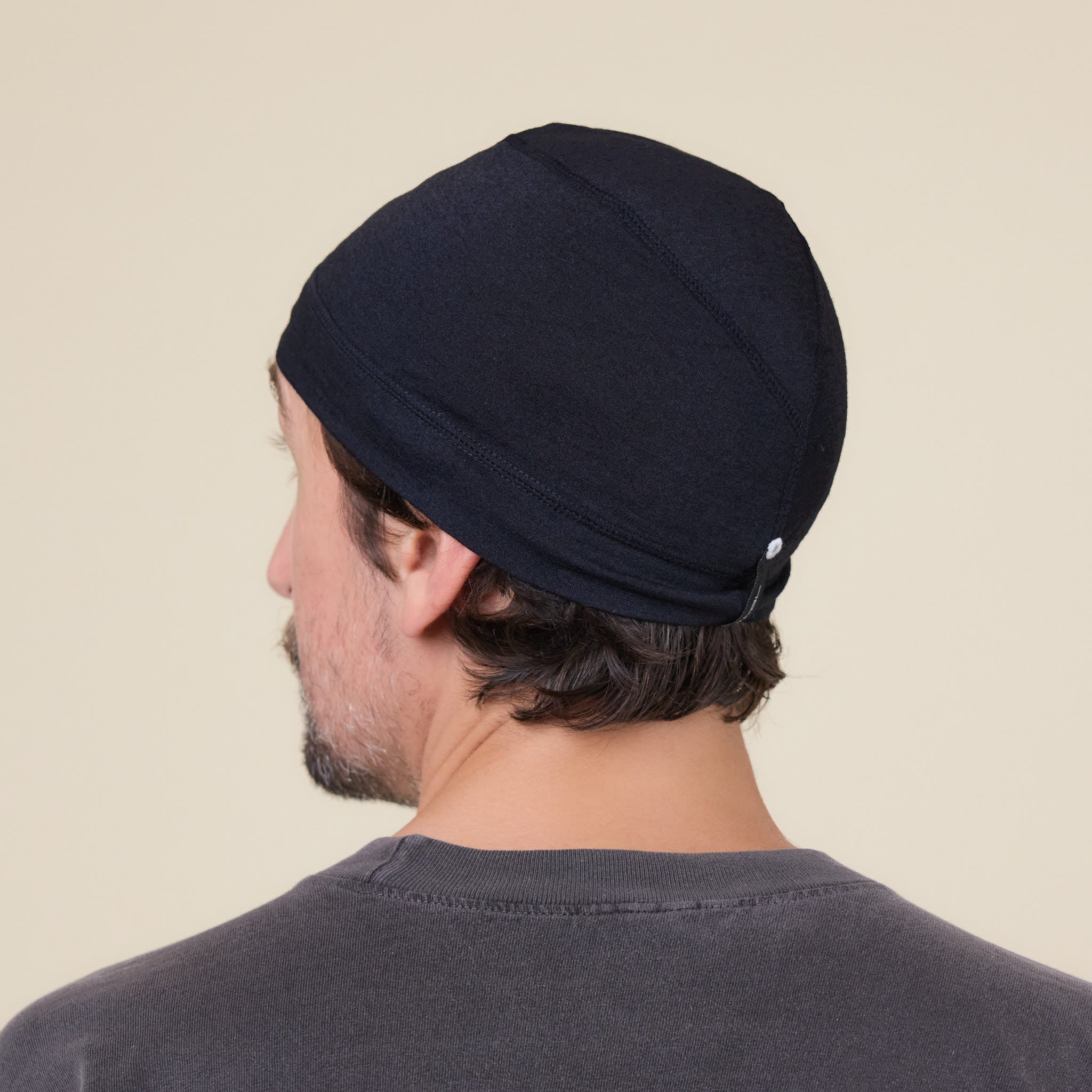 Portal - Drift Merino Beanie - Black Beauty