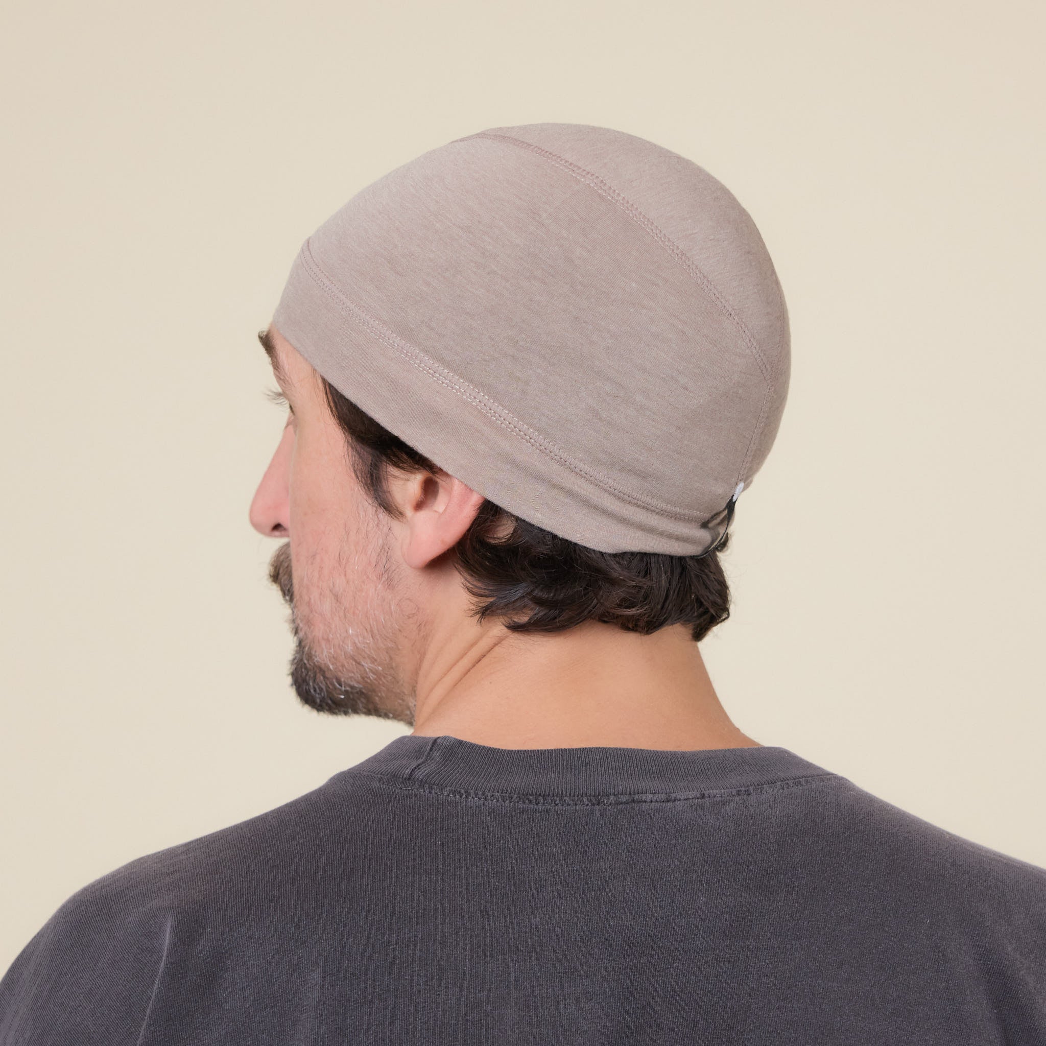 Portal - Drift Merino Beanie - Desert Taupe