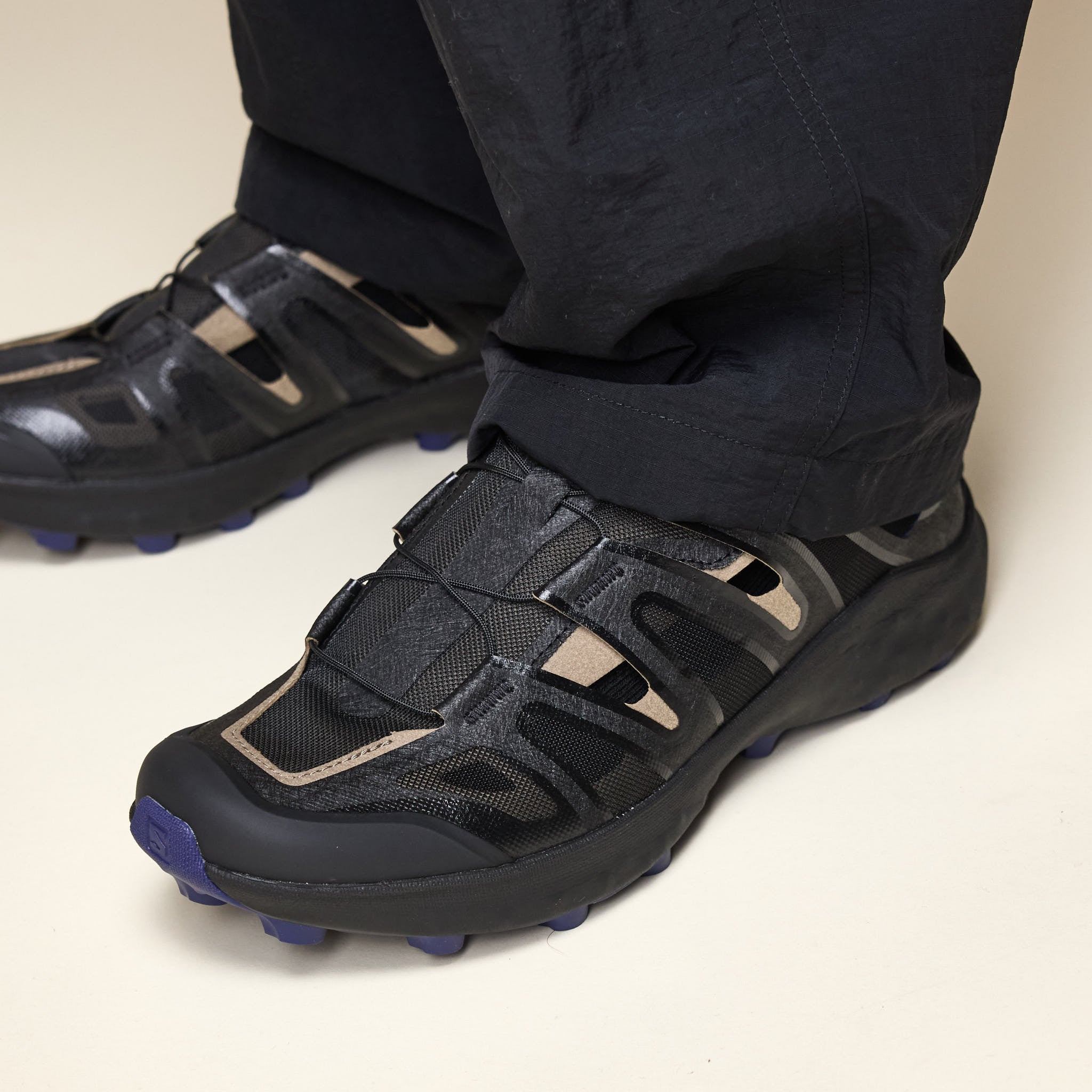 Salomon Advanced - Udara Advanced - Black / Fallen Rock / Astral Aura