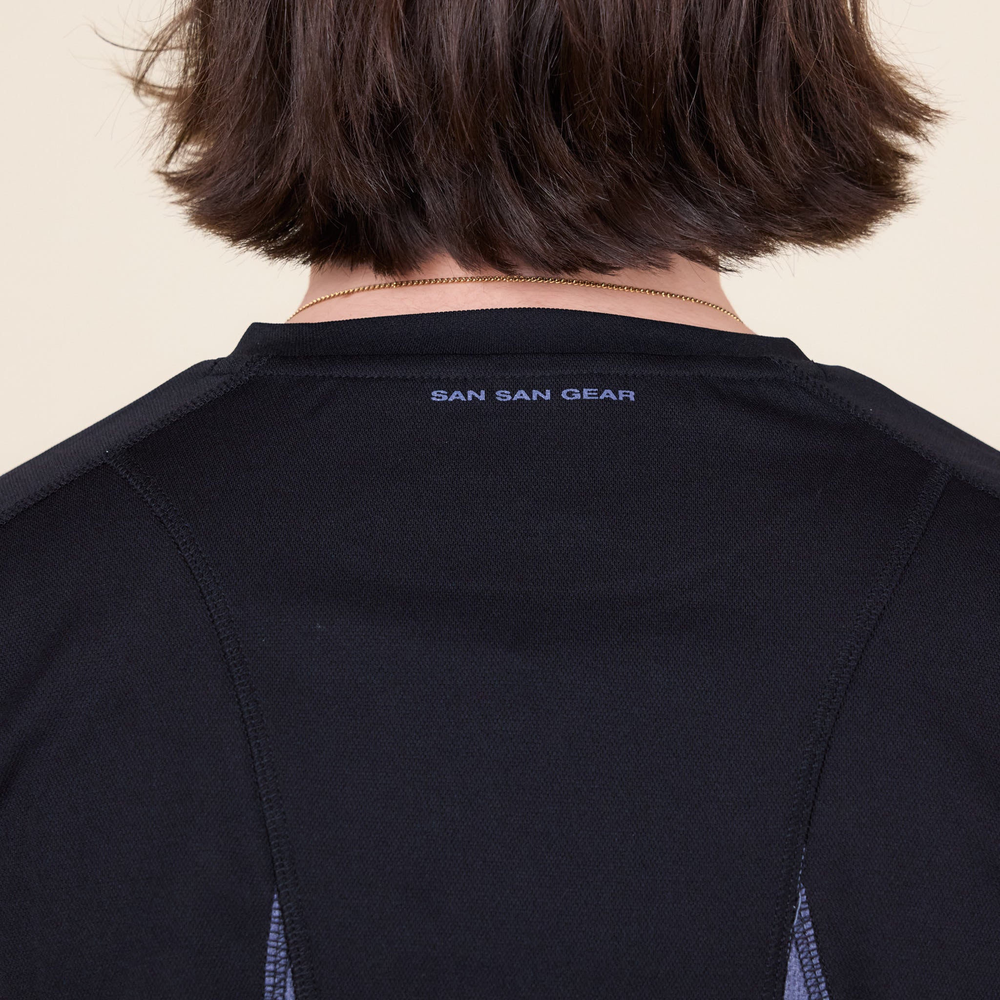San San Gear - Flowing Panel T-Shirt - Black
