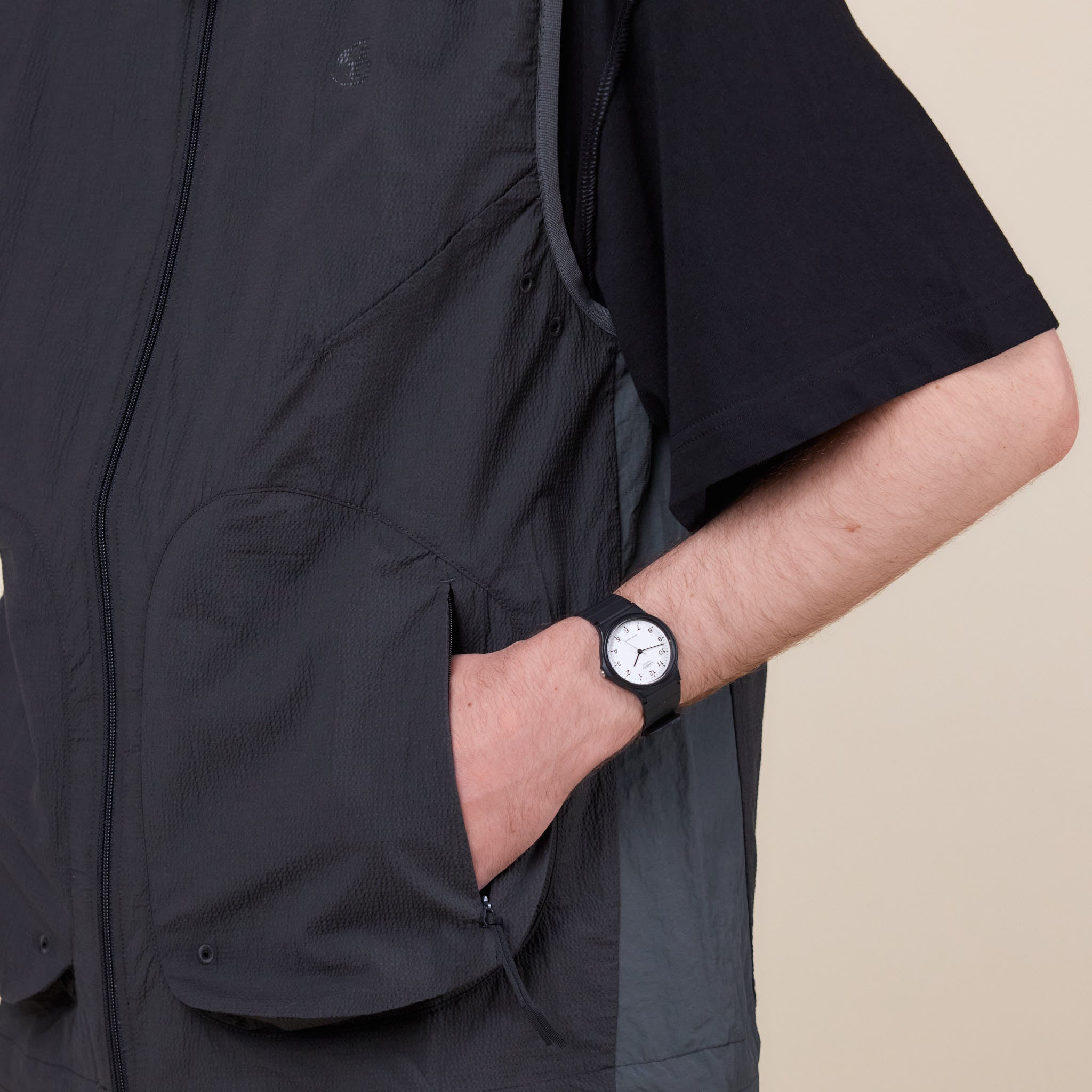 San San Gear - Terraface Vest Jacket - Charcoal
