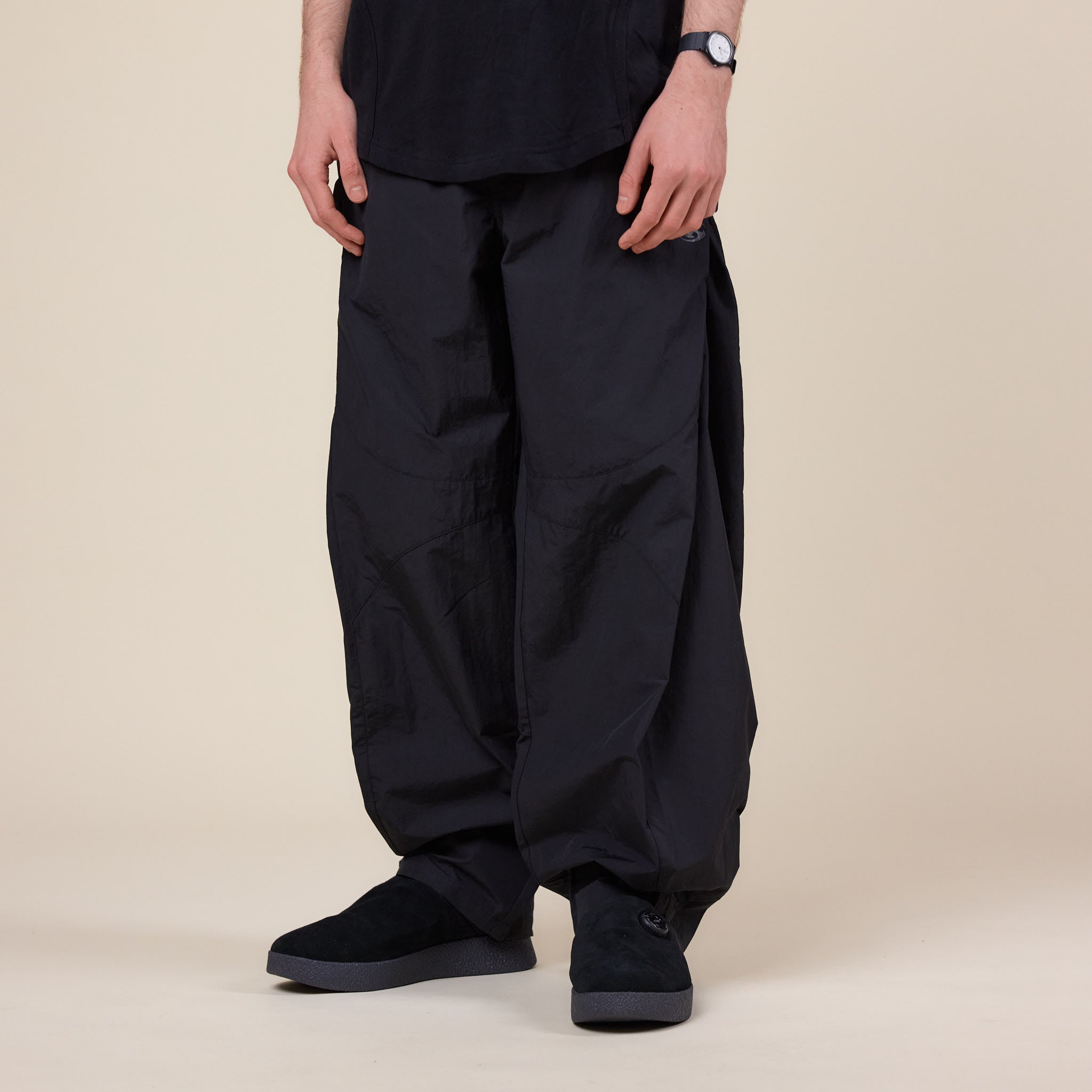 San San Gear - Side Snap Pants - Black