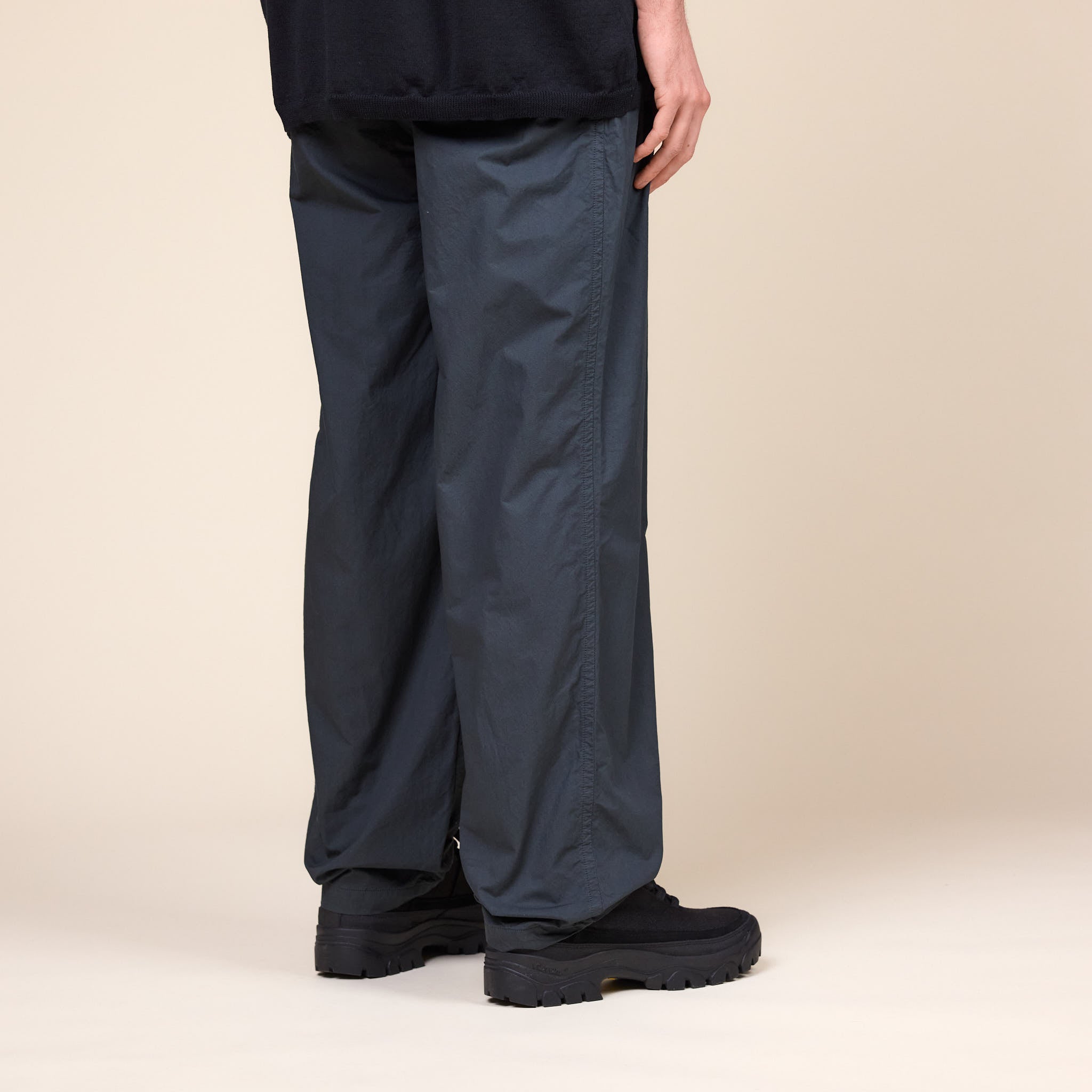 Still by Hand - Garment Dye 2 Tuck Pants - Green Charcoal PT02251OS