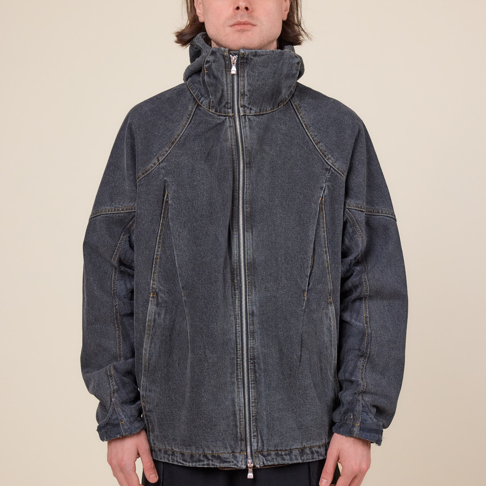 XLIM - EP.7 02 Denim Jacket - Black (Denim)