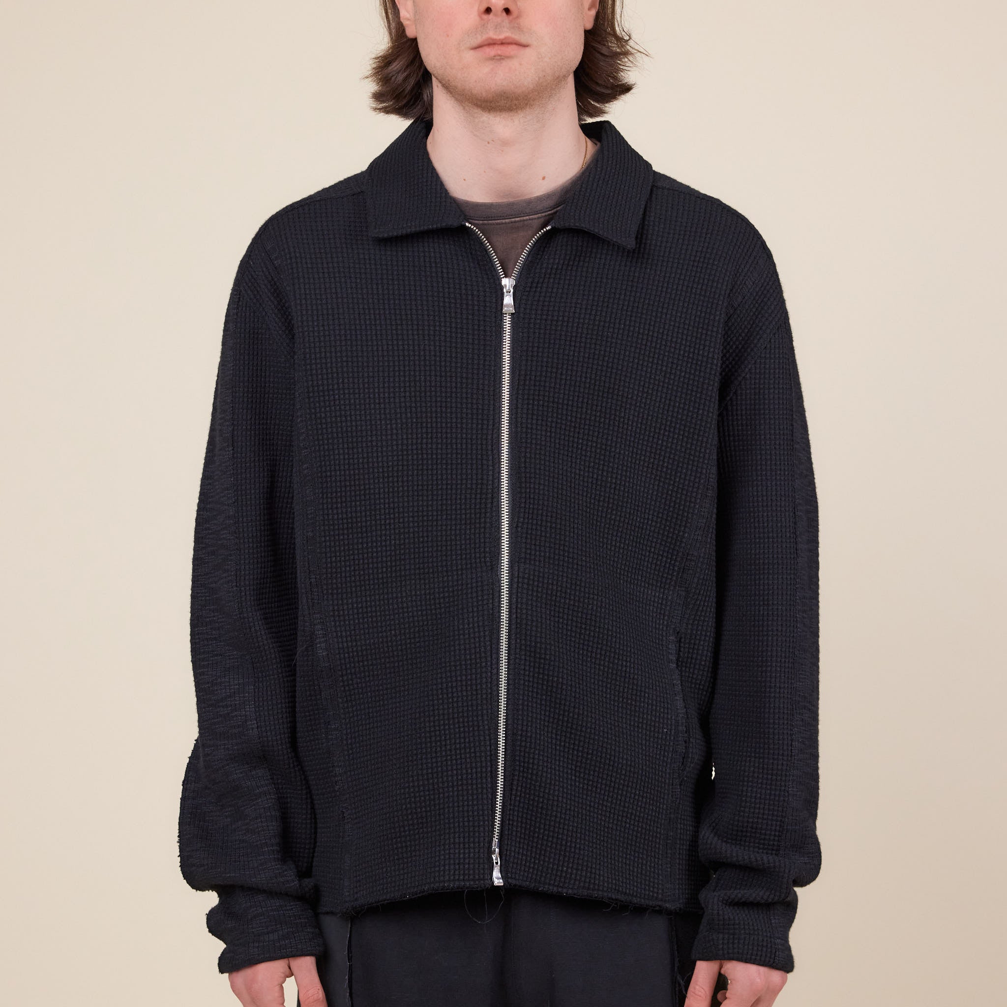XLIM - EP.7 14 Waffle Jacket - Black