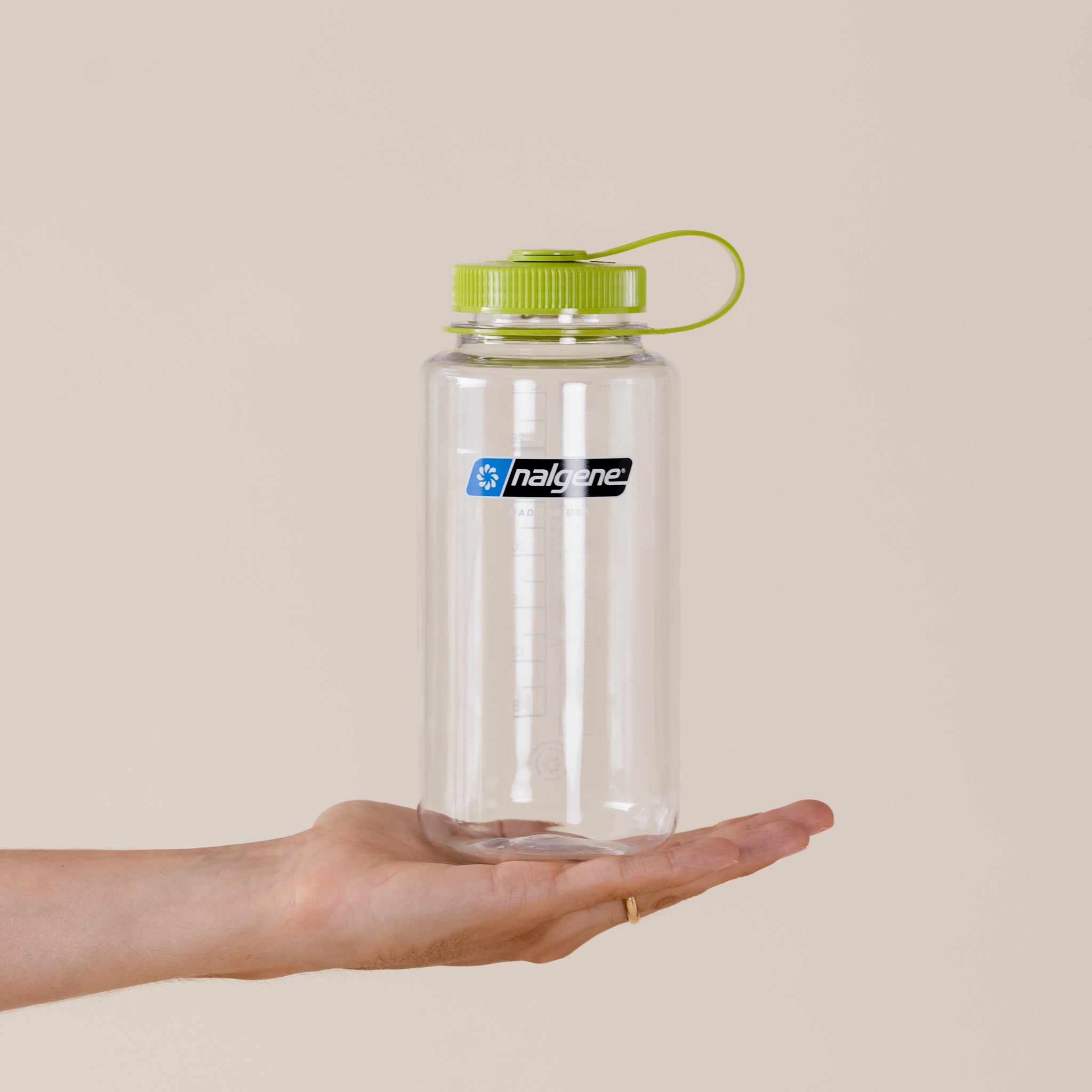 Nalgene - Wide Mouth Bottle 1 Litre - Clear Best Price UK Stockist