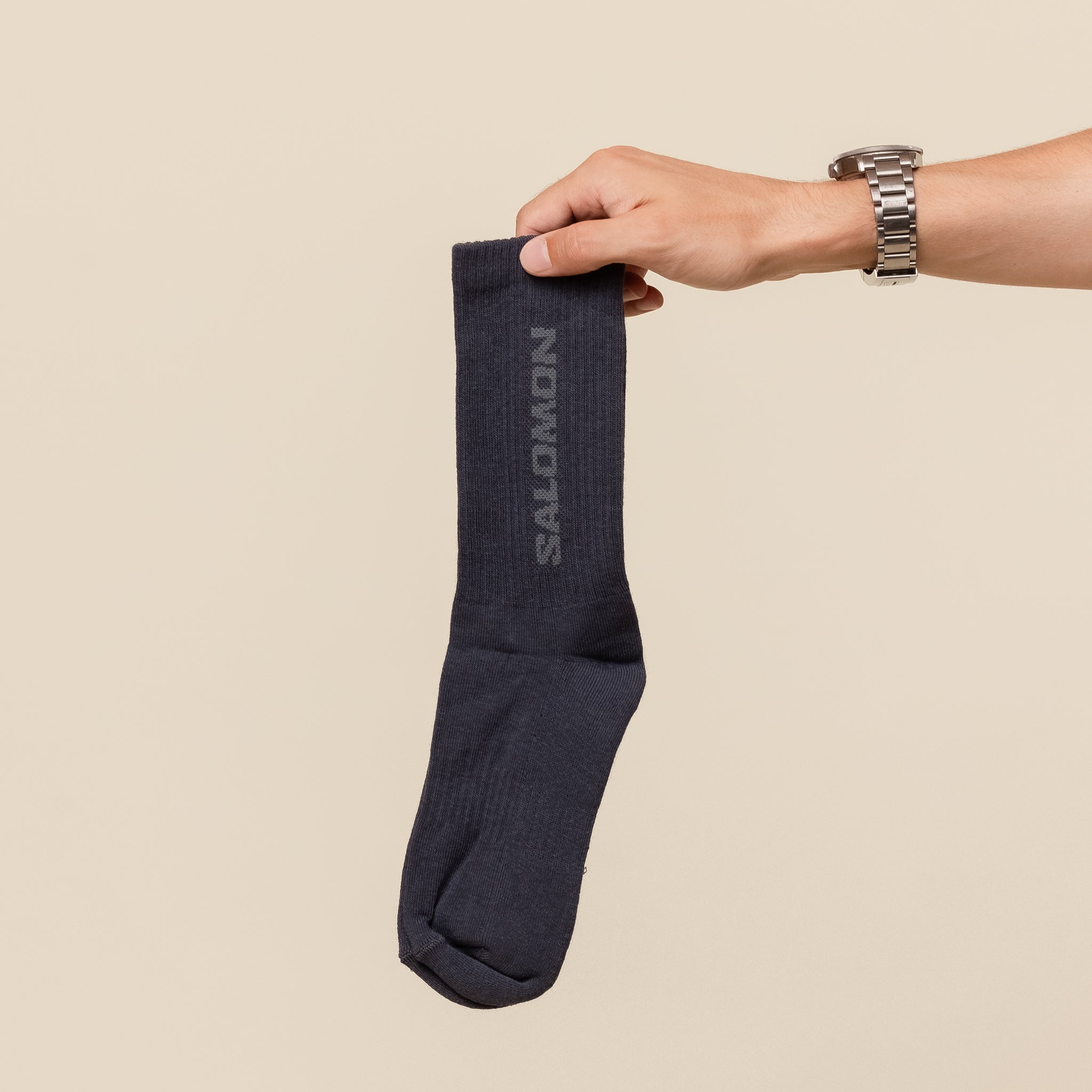 Salomon - Everyday Crew Sock 3 Pack - Etherea / Nine Iron / North Atlantic