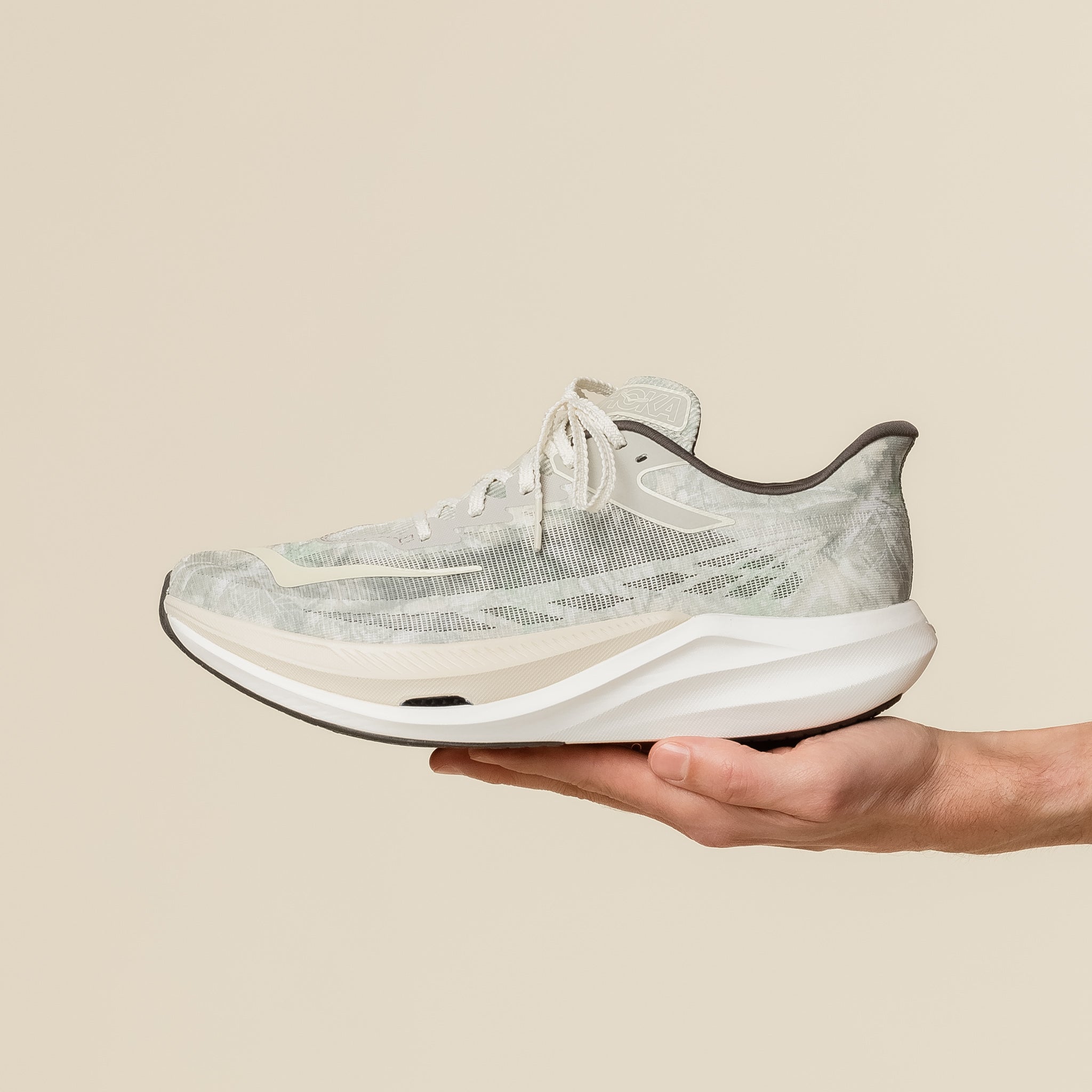 HOKA x John Elliot - Rocket X3 - Spray Green / Antique White