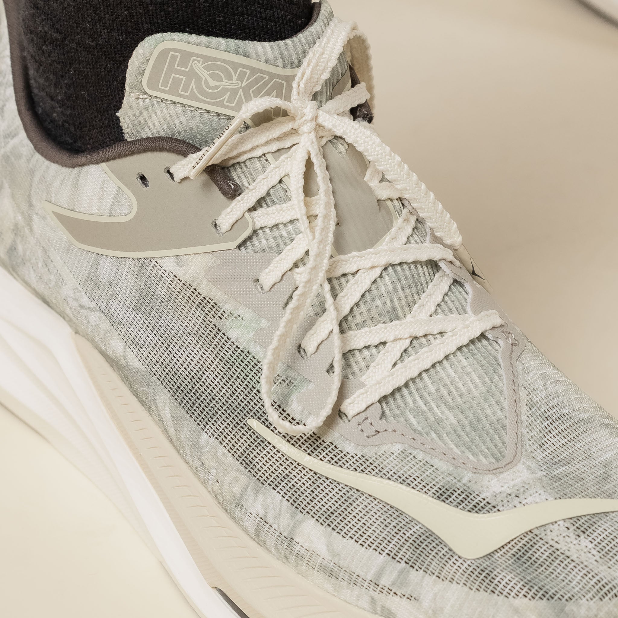 HOKA x John Elliot - Rocket X3 - Spray Green / Antique White
