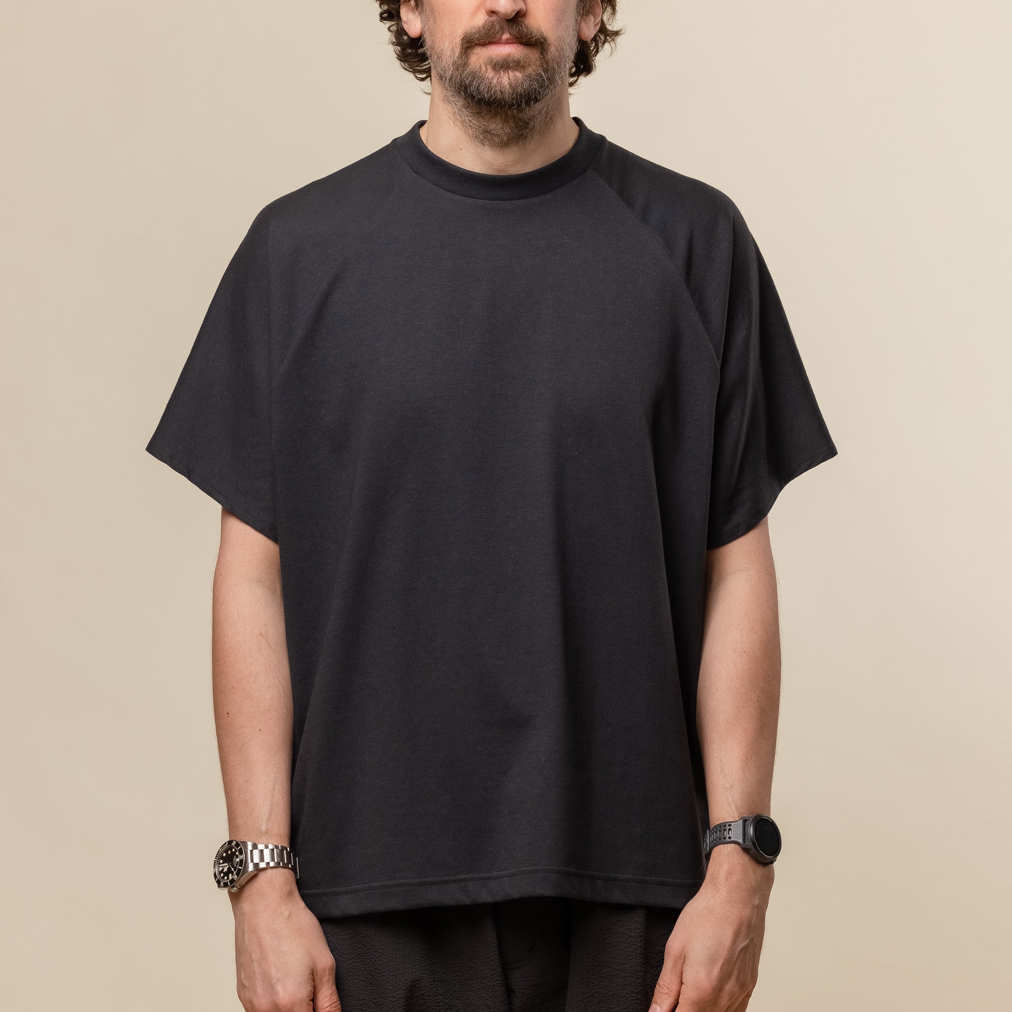 Goldwin 0 - Helicoid T-Shirt - Black
