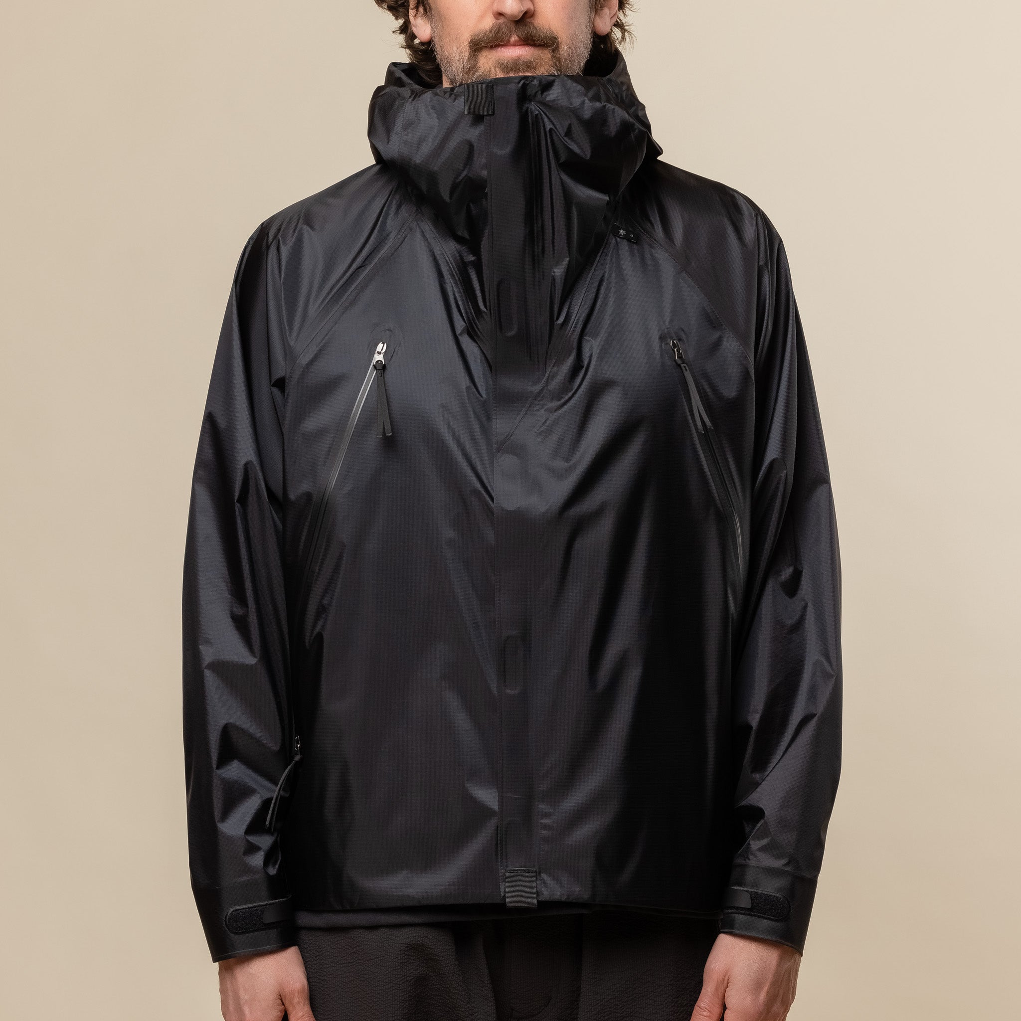 Goldwin 0 - 3L Waterproof Jacket - Black Iron