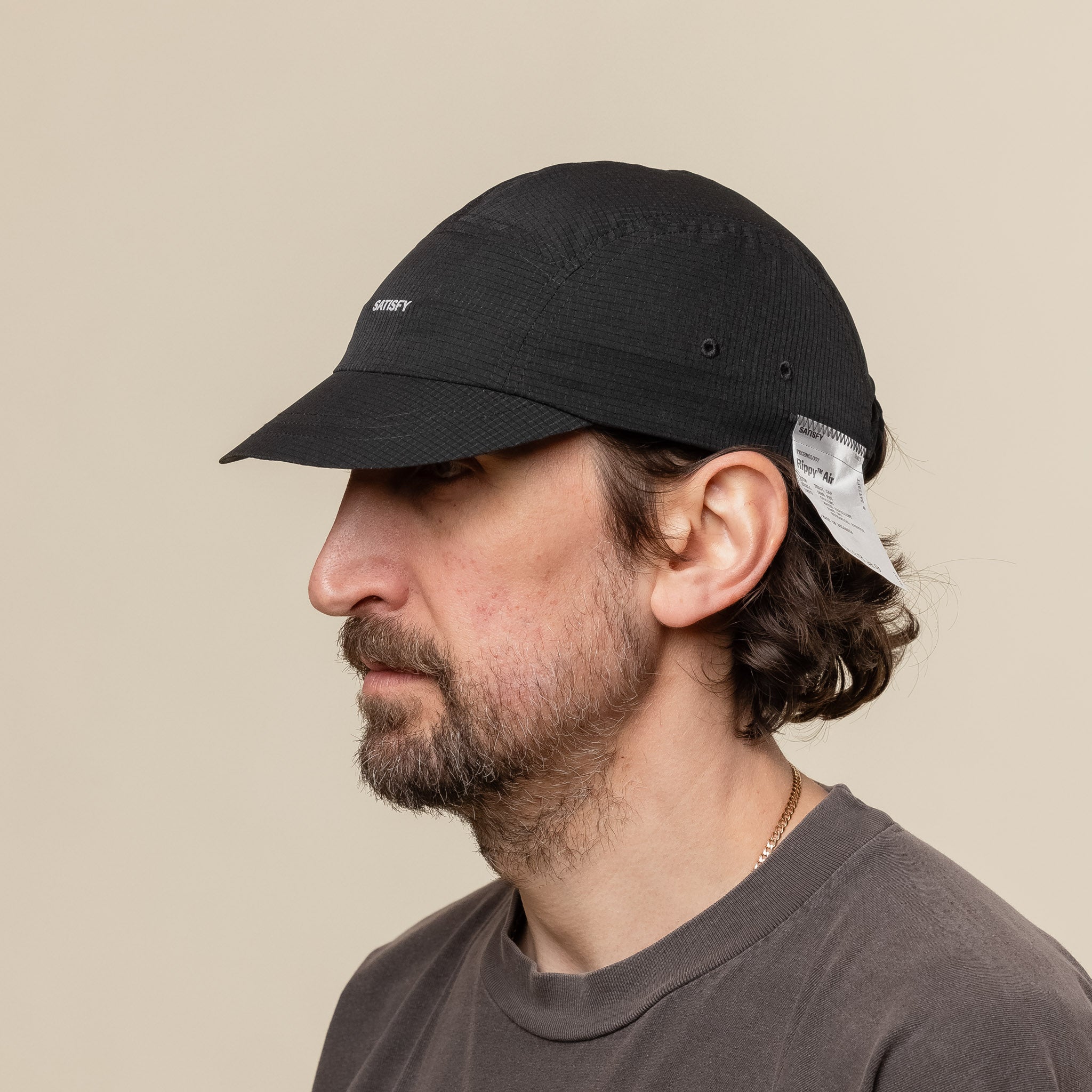 Satisfy Running - Rippy™ Air Trail Cap - Black