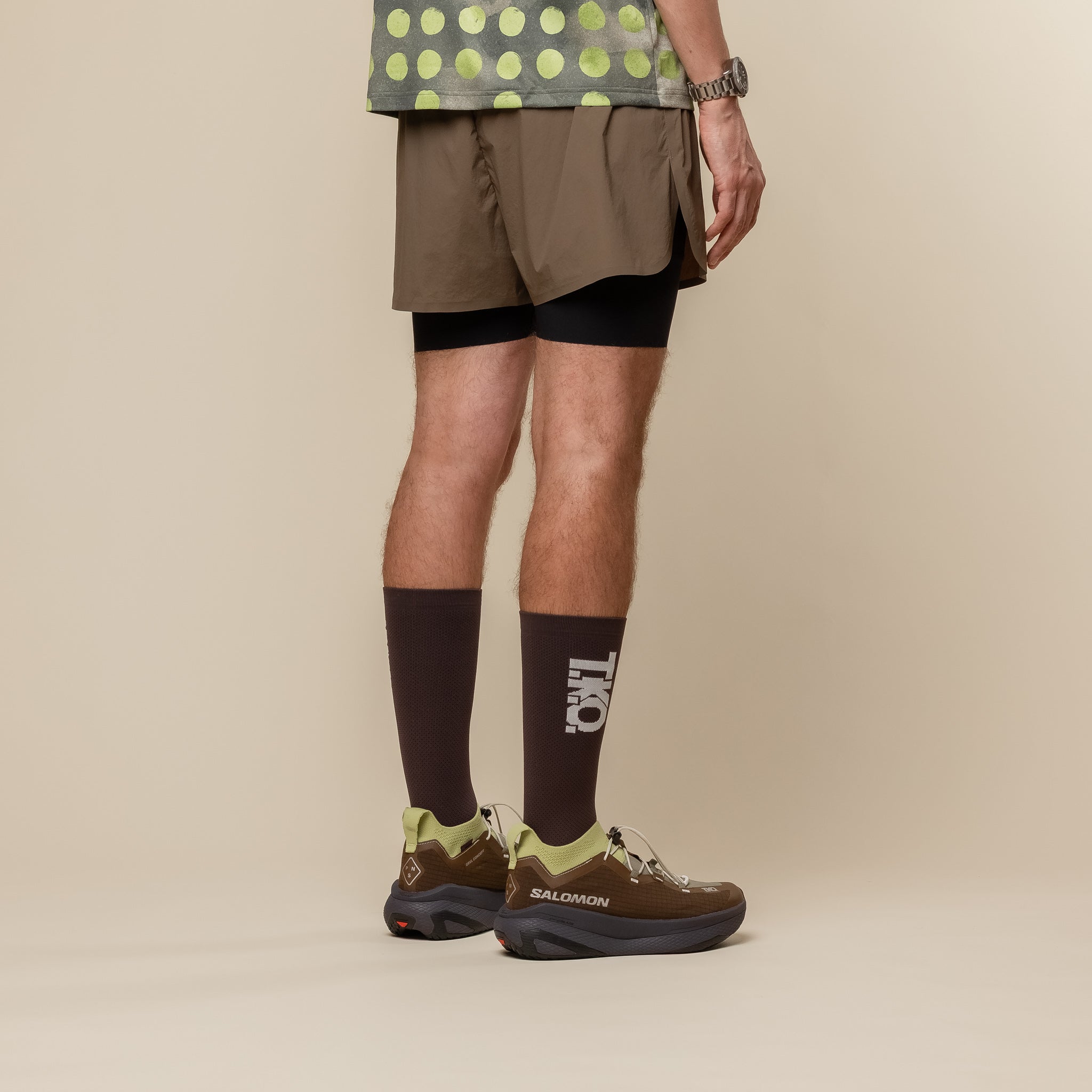 Pas Normal Studios - T.K.O. Balance 2-in-1 Shorts - Dark Stone