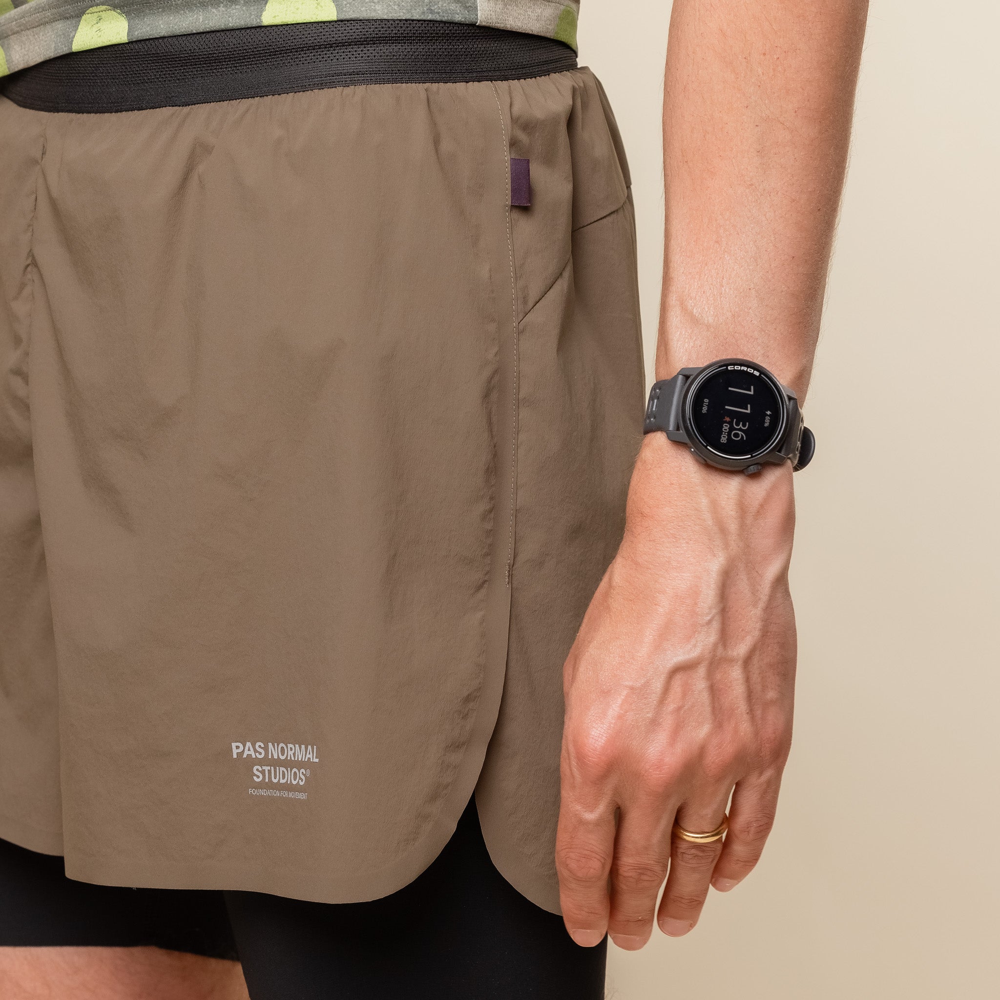 Pas Normal Studios - T.K.O. Balance 2-in-1 Shorts - Dark Stone