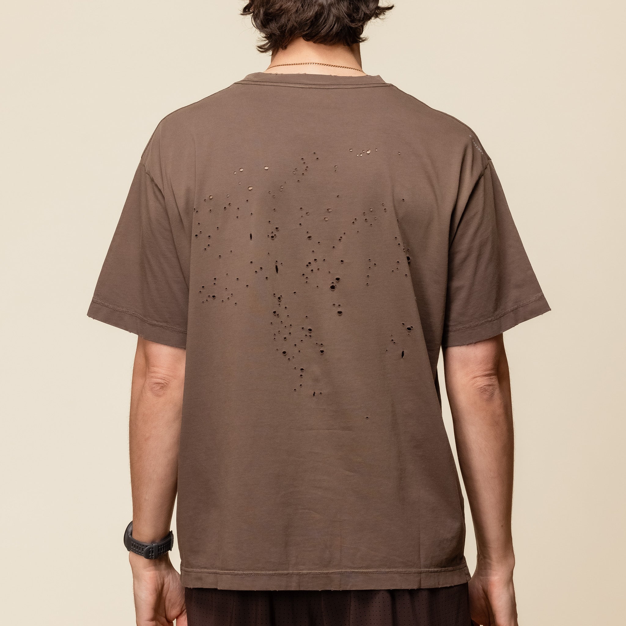 Satisfy Running - MothTech™ T‑Shirt - Sun Bleached Brown