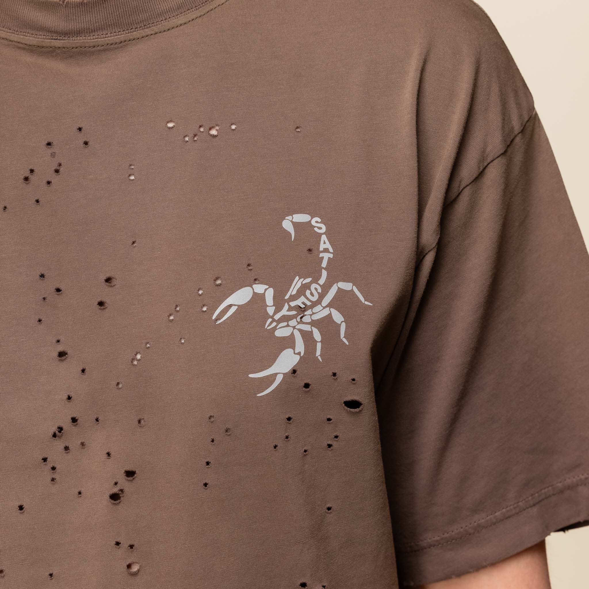 Satisfy Running - MothTech™ T‑Shirt - Sun Bleached Brown