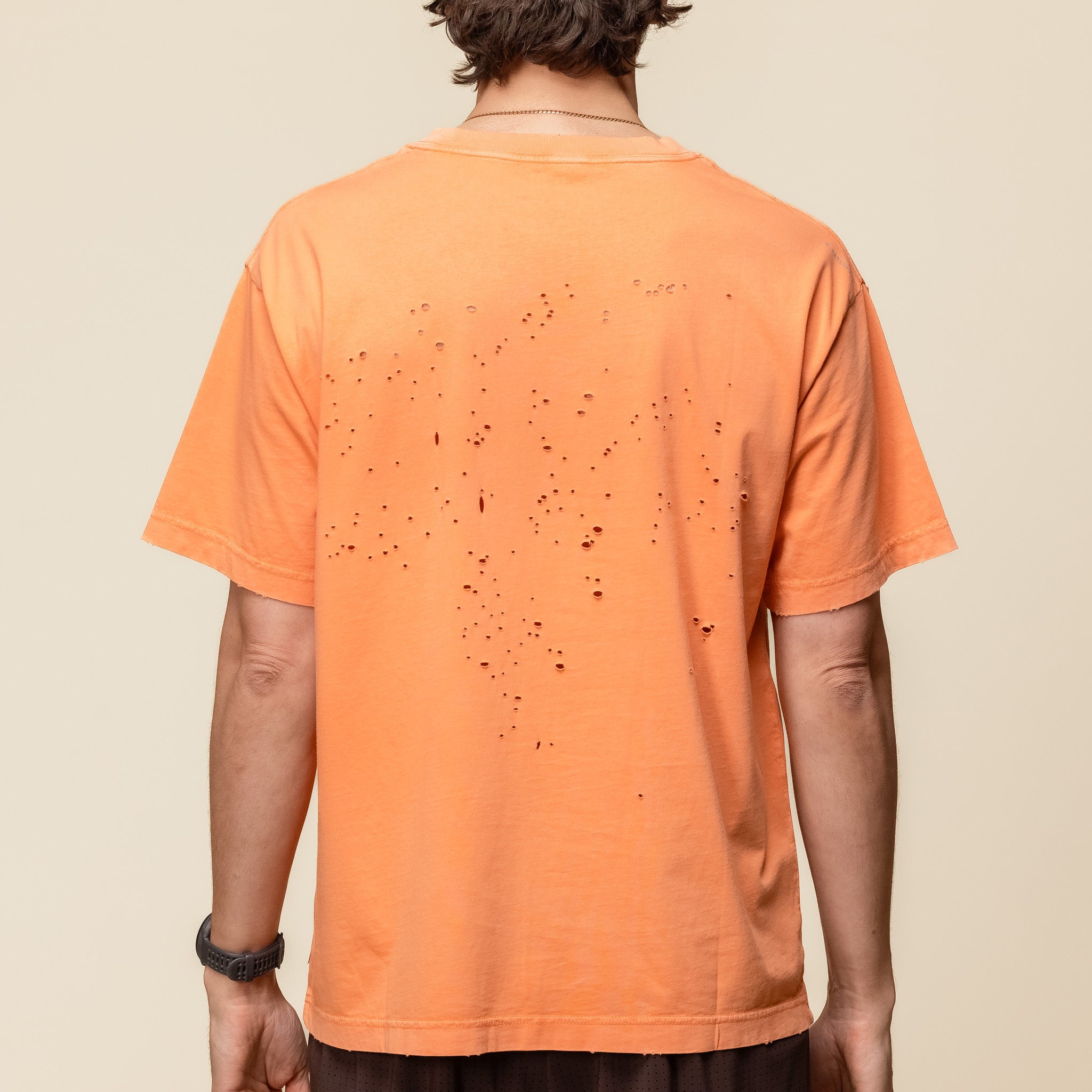 Satisfy Running - MothTech™ T‑Shirt - Aged Dusty Orange