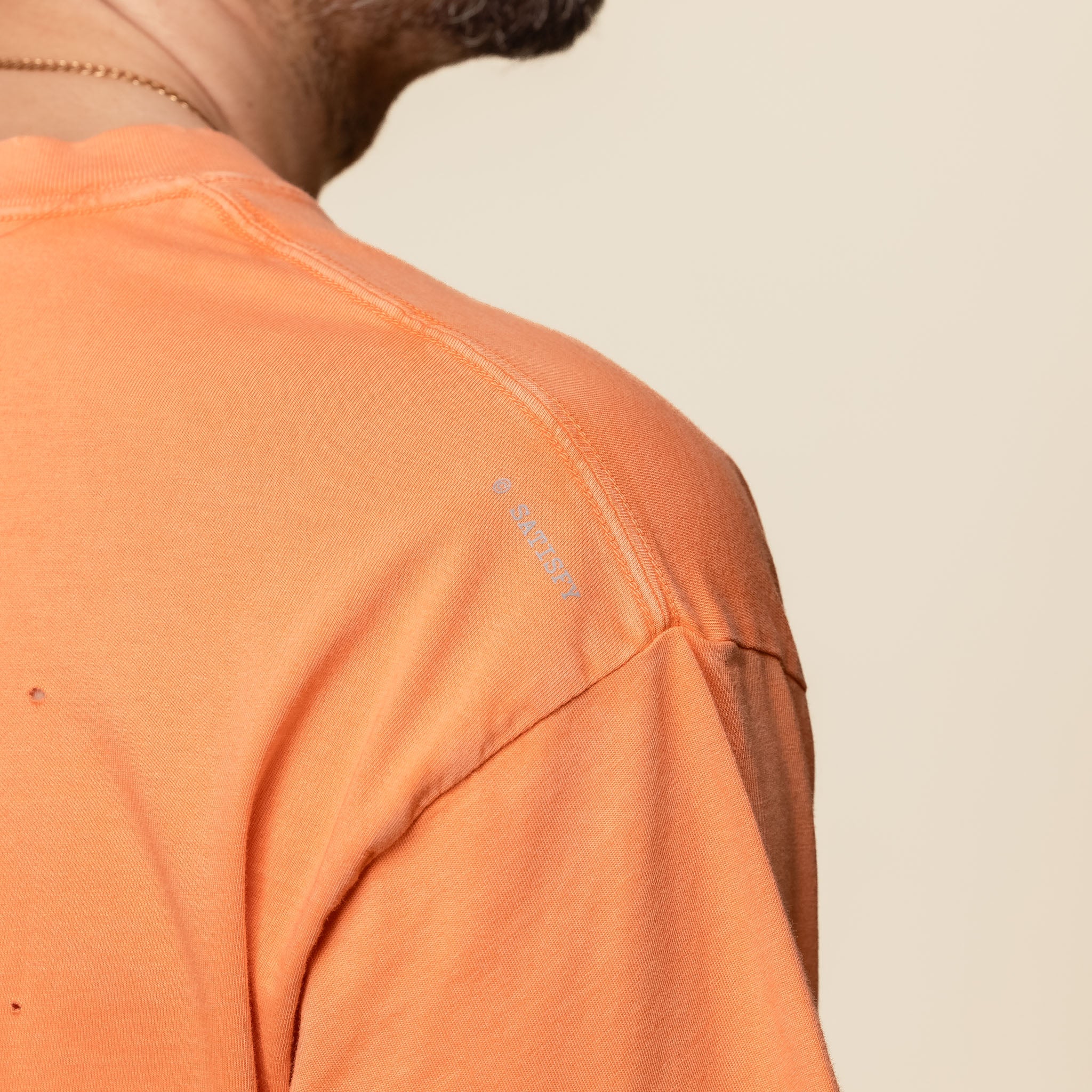 Satisfy Running - MothTech™ T‑Shirt - Aged Dusty Orange