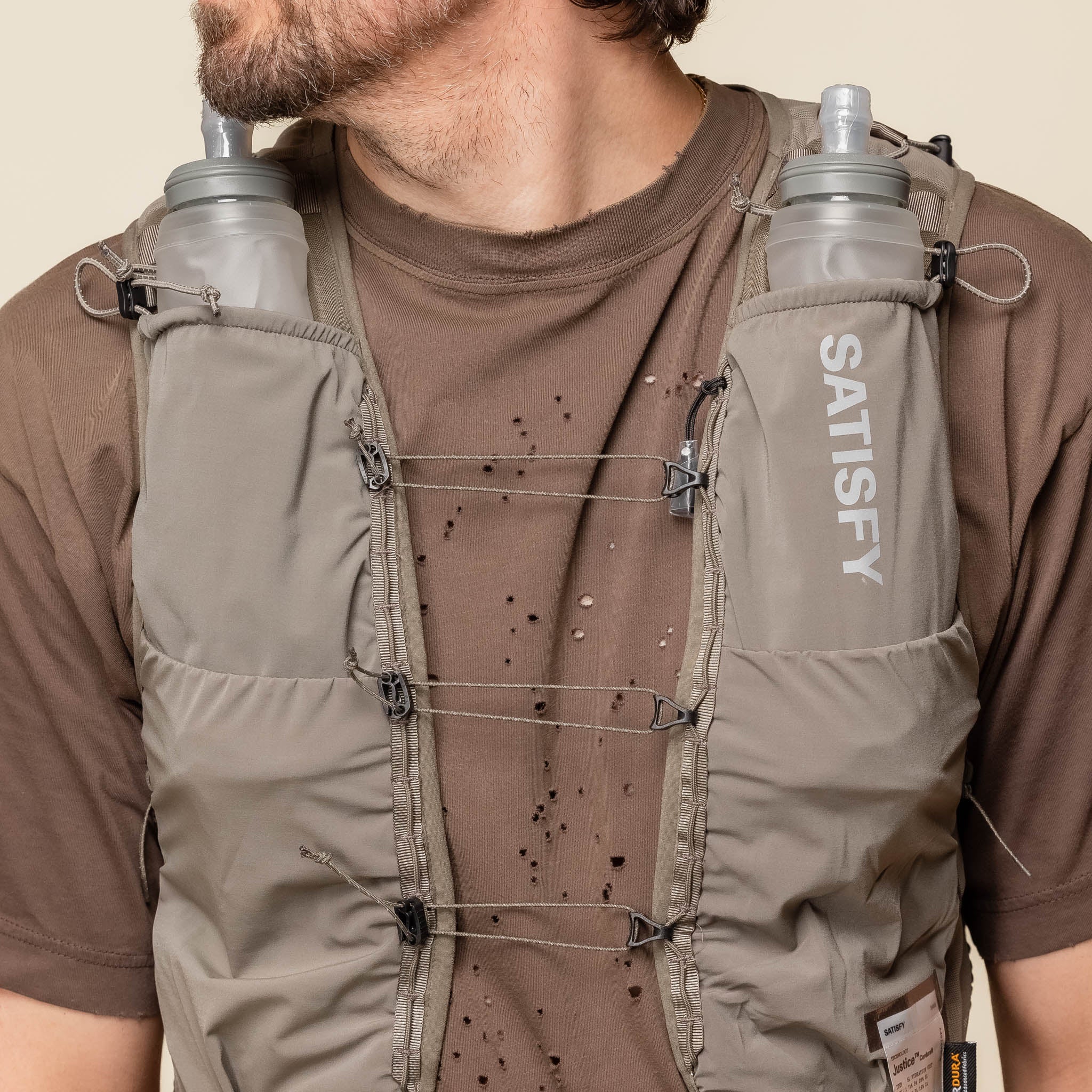 Satisfy Running - Justice™ Cordura® 5L Hydration Vest - Falcon 34018-FA-SA