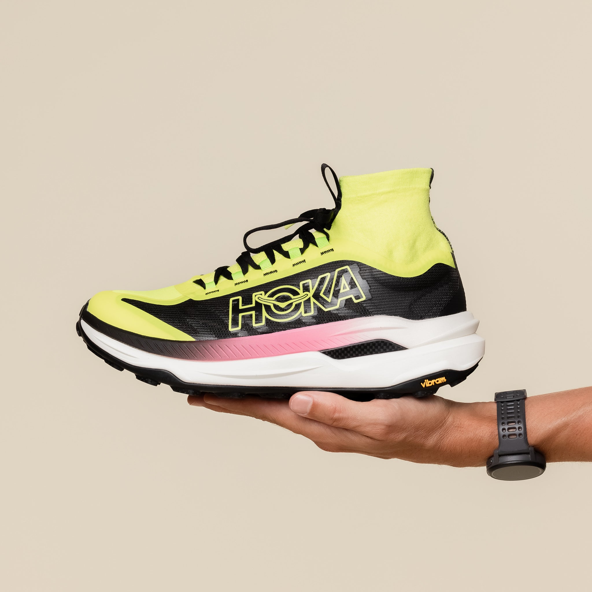 Hoka - Tecton X3 - Neon Hoka Citrus / Black