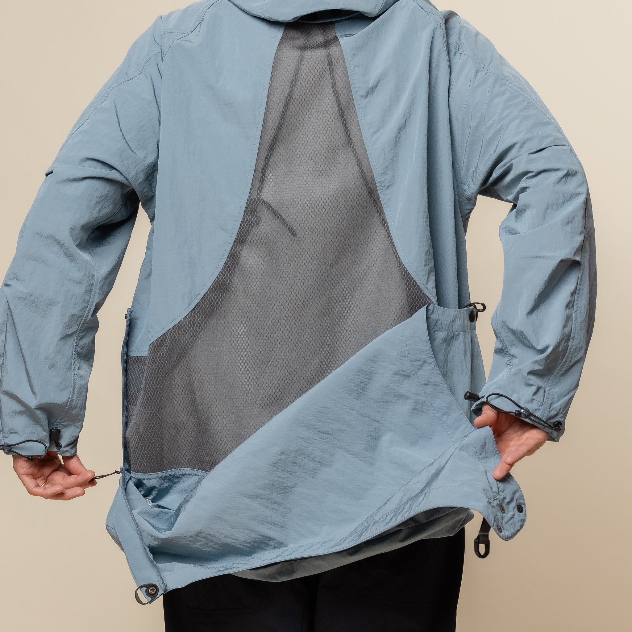 Norbit by Hiroshi Nozawa - Field Hooded Jacket - Blue Grey
