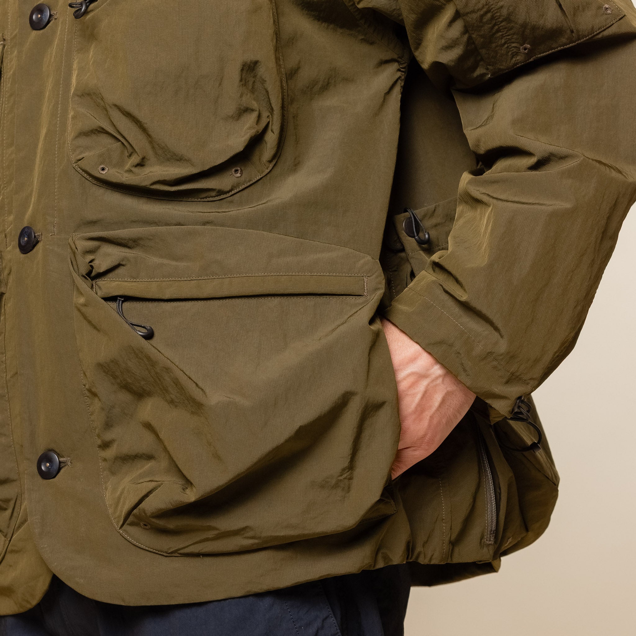 Norbit by Hiroshi Nozawa - Field Hooded Jacket - Olive