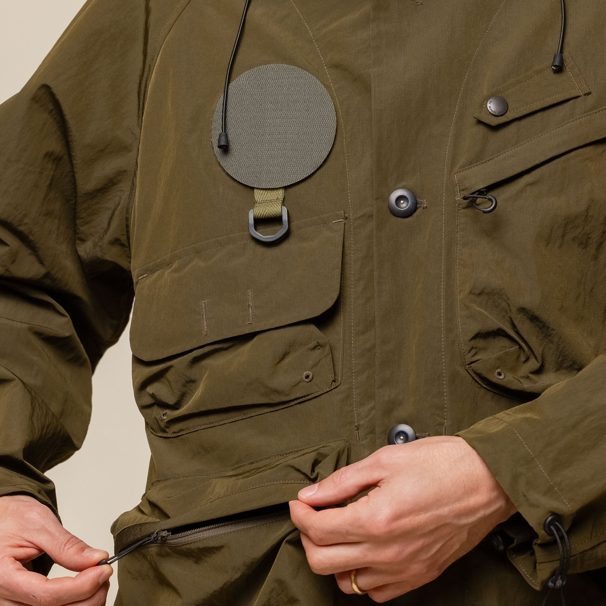 Norbit by Hiroshi Nozawa - Field Hooded Jacket - Olive