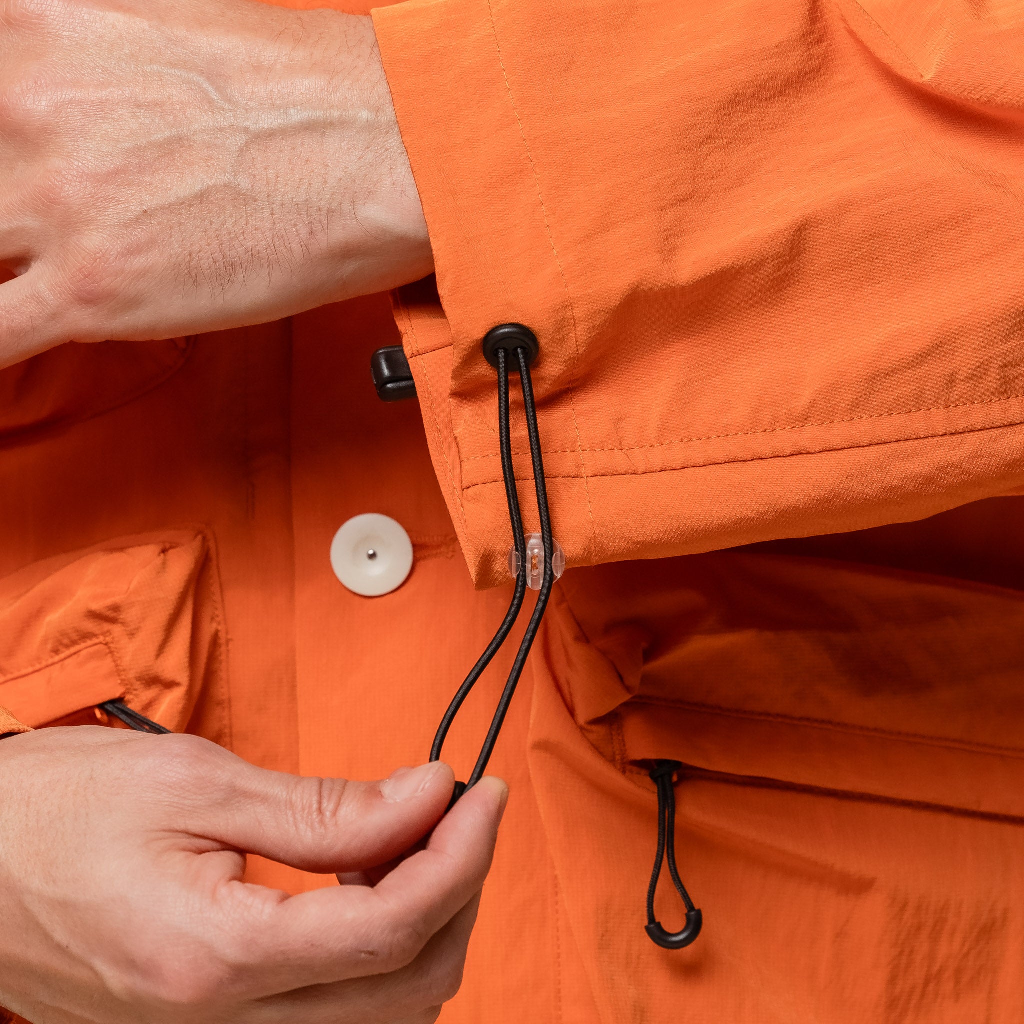 Norbit by Hiroshi Nozawa - Field Hooded Jacket - Orange