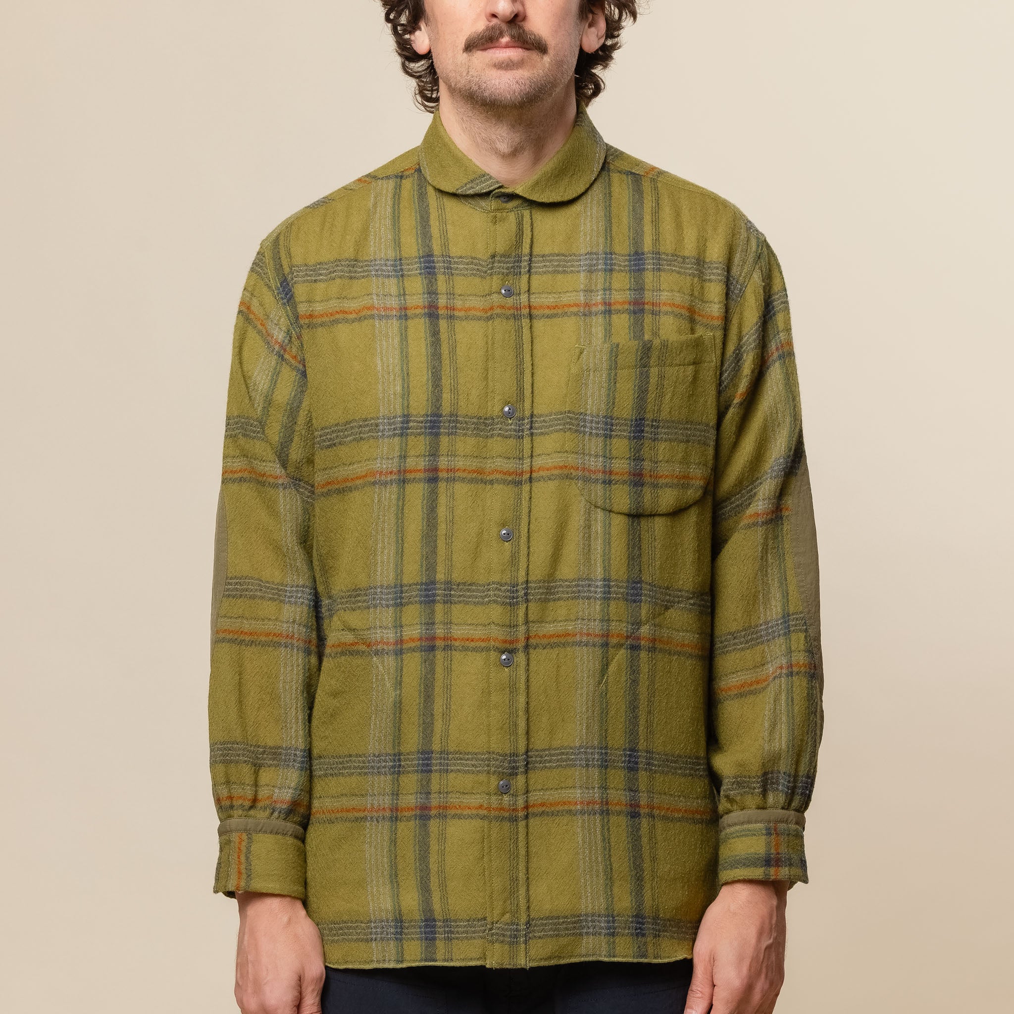 Norbit by Hiroshi Nozawa - Big Check Shirt - Green