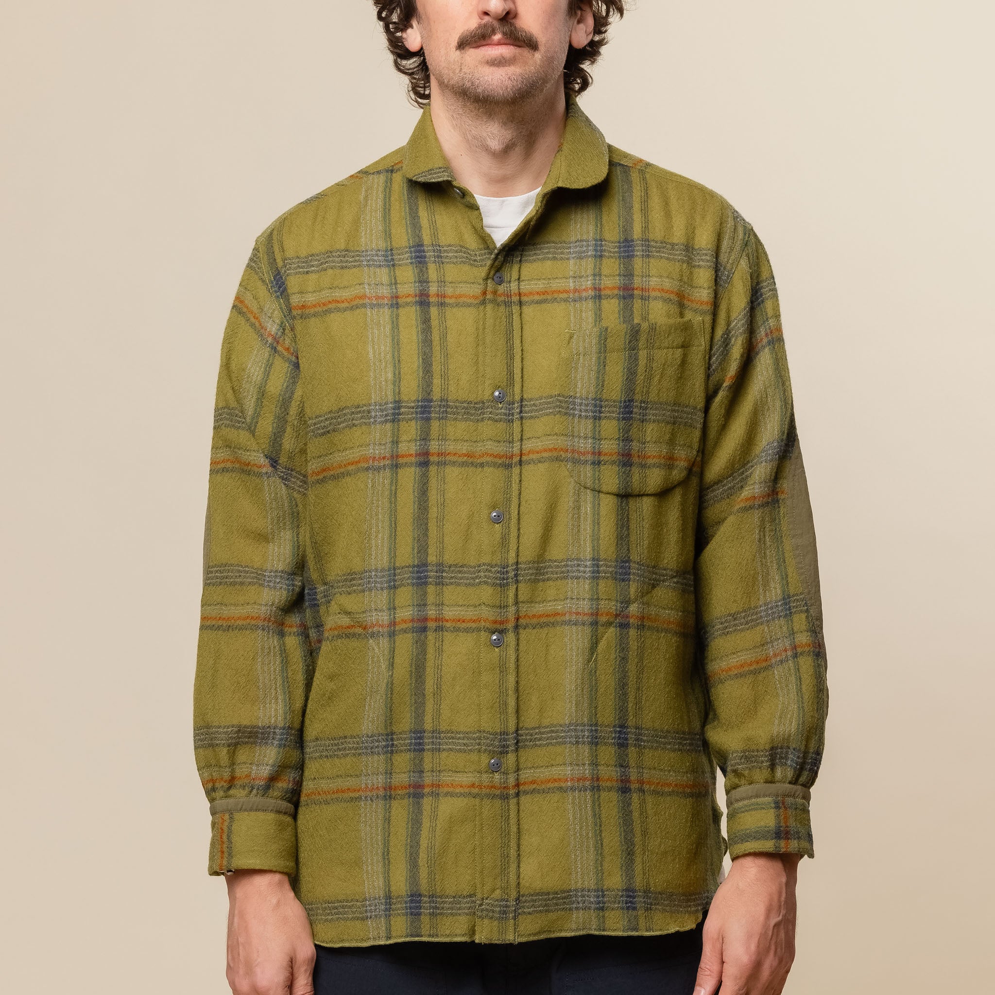 Norbit by Hiroshi Nozawa - Big Check Shirt - Green
