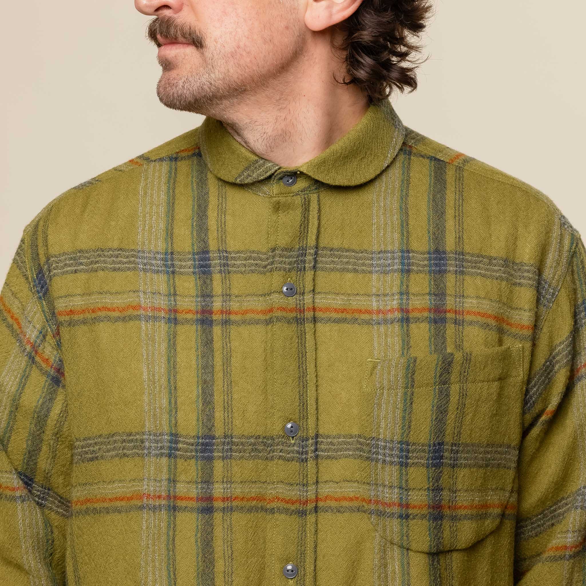 Norbit by Hiroshi Nozawa - Big Check Shirt - Green