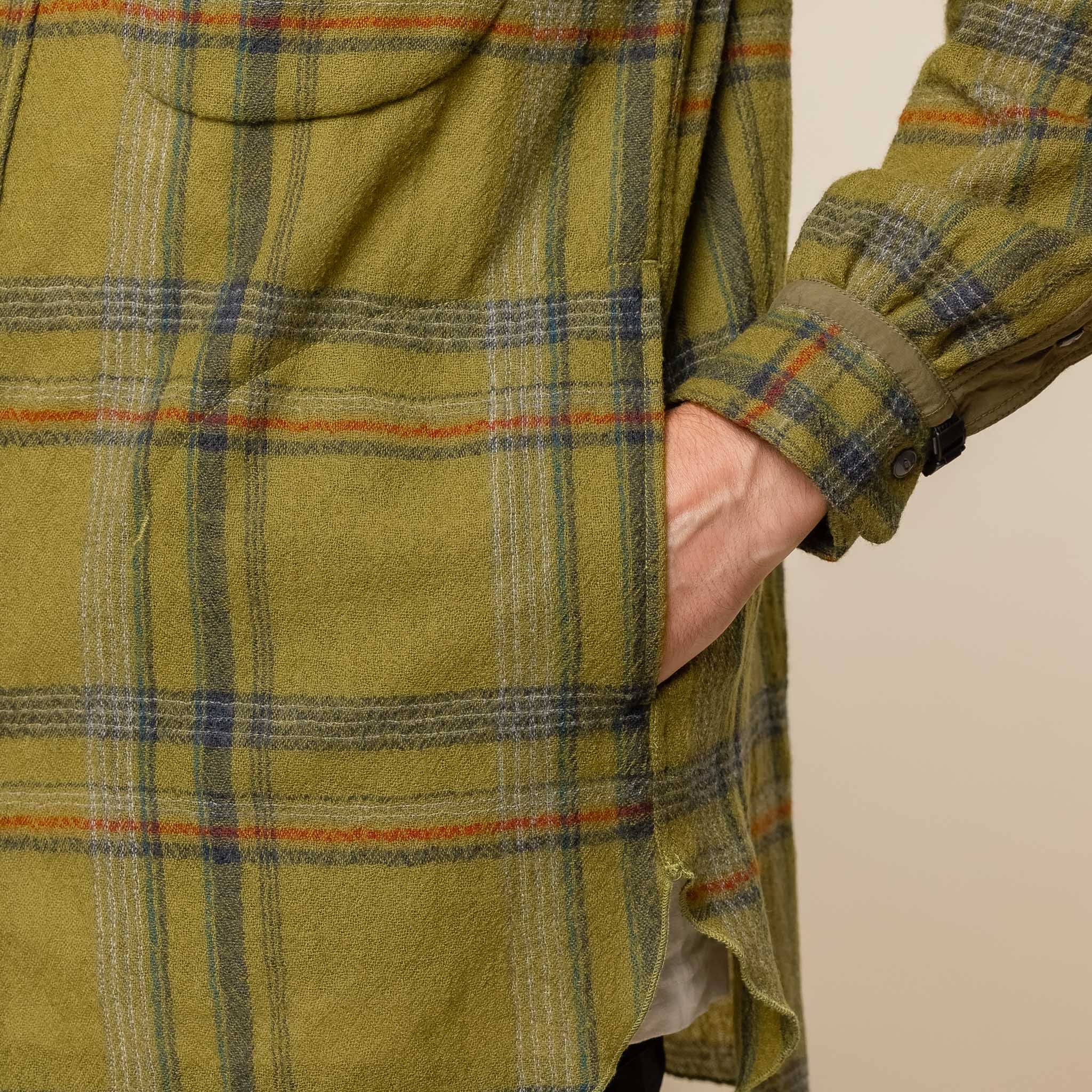 Norbit by Hiroshi Nozawa - Big Check Shirt - Green
