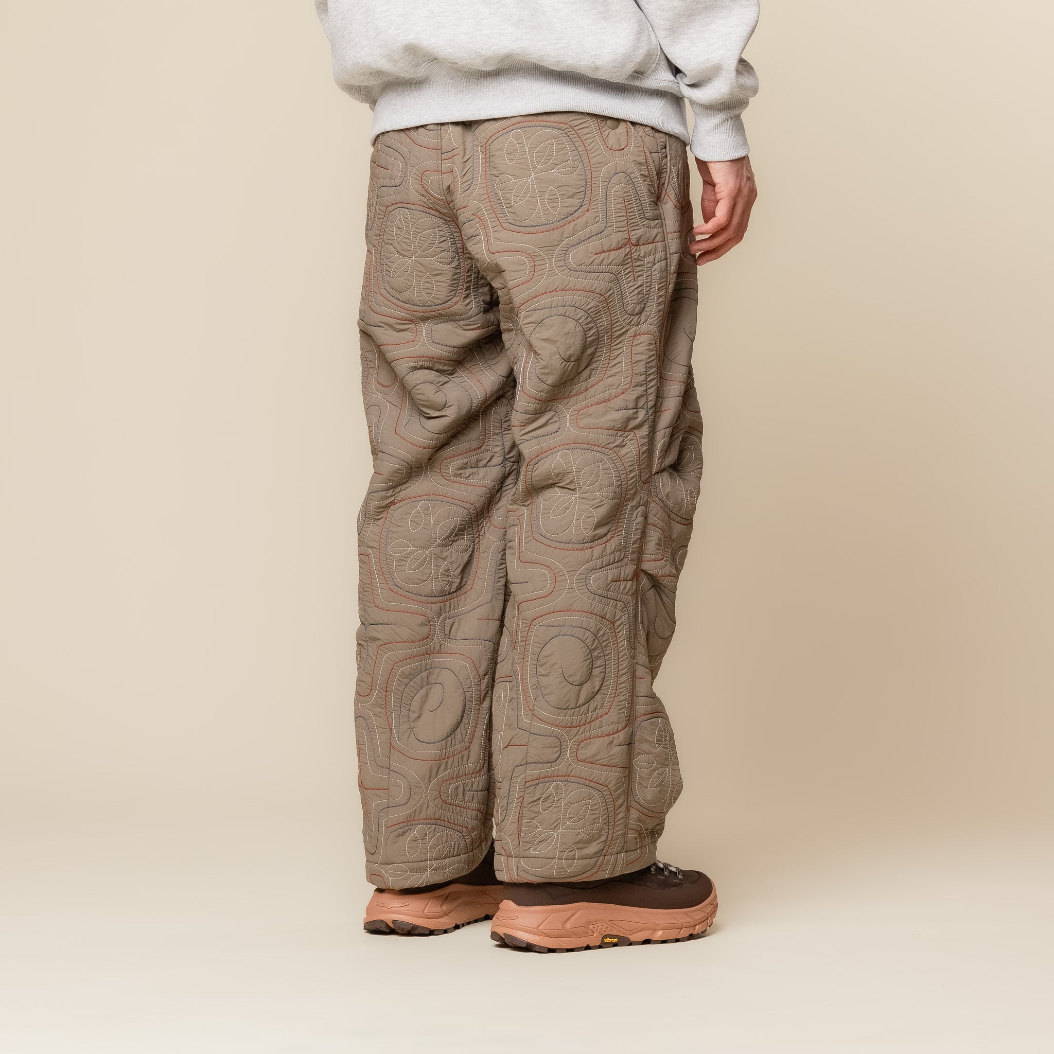 Norbit by Hiroshi Nozawa - Ainu Quilted Pants - Beige