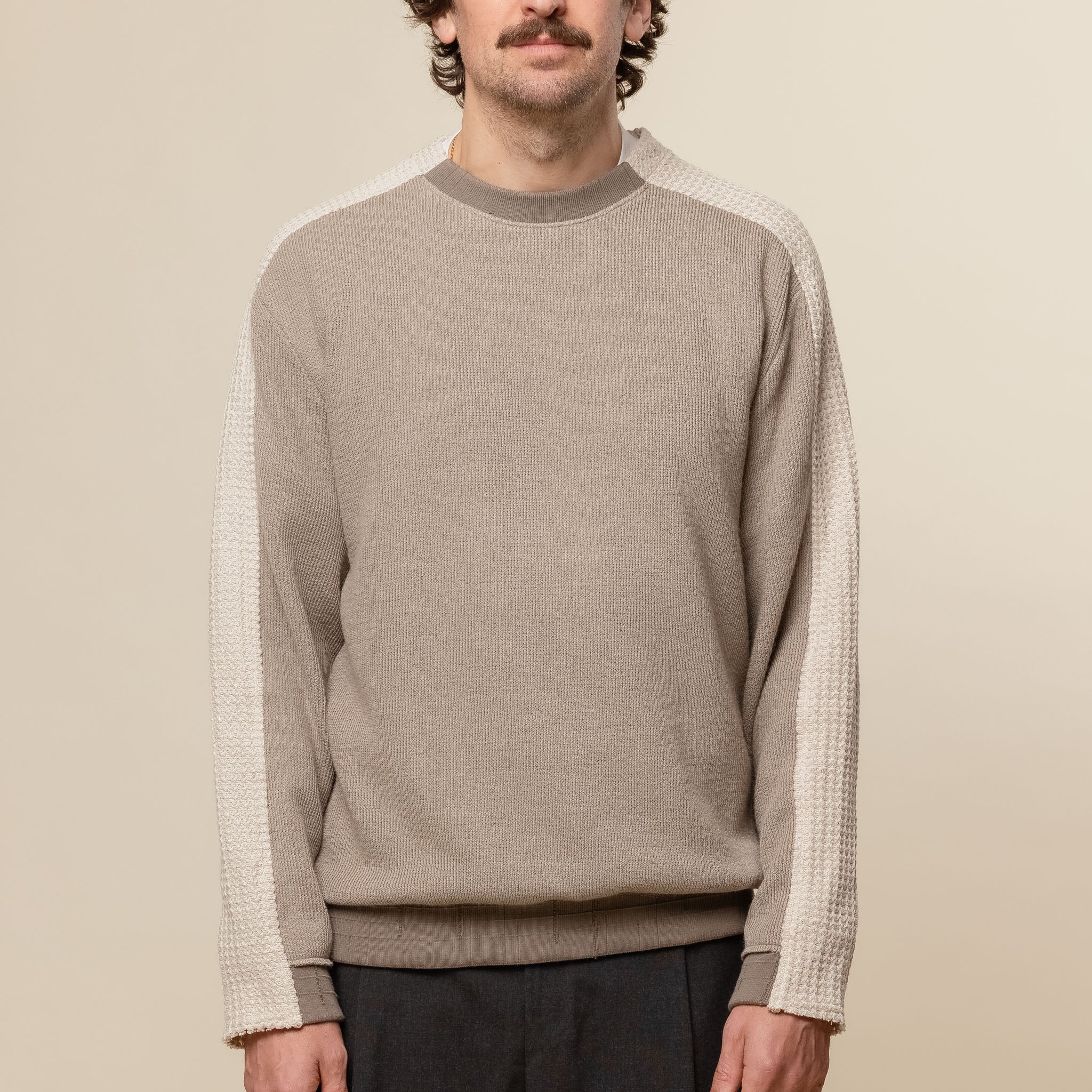 XLIM - EP.8 01 Knit Sweater - Dusty Grey
