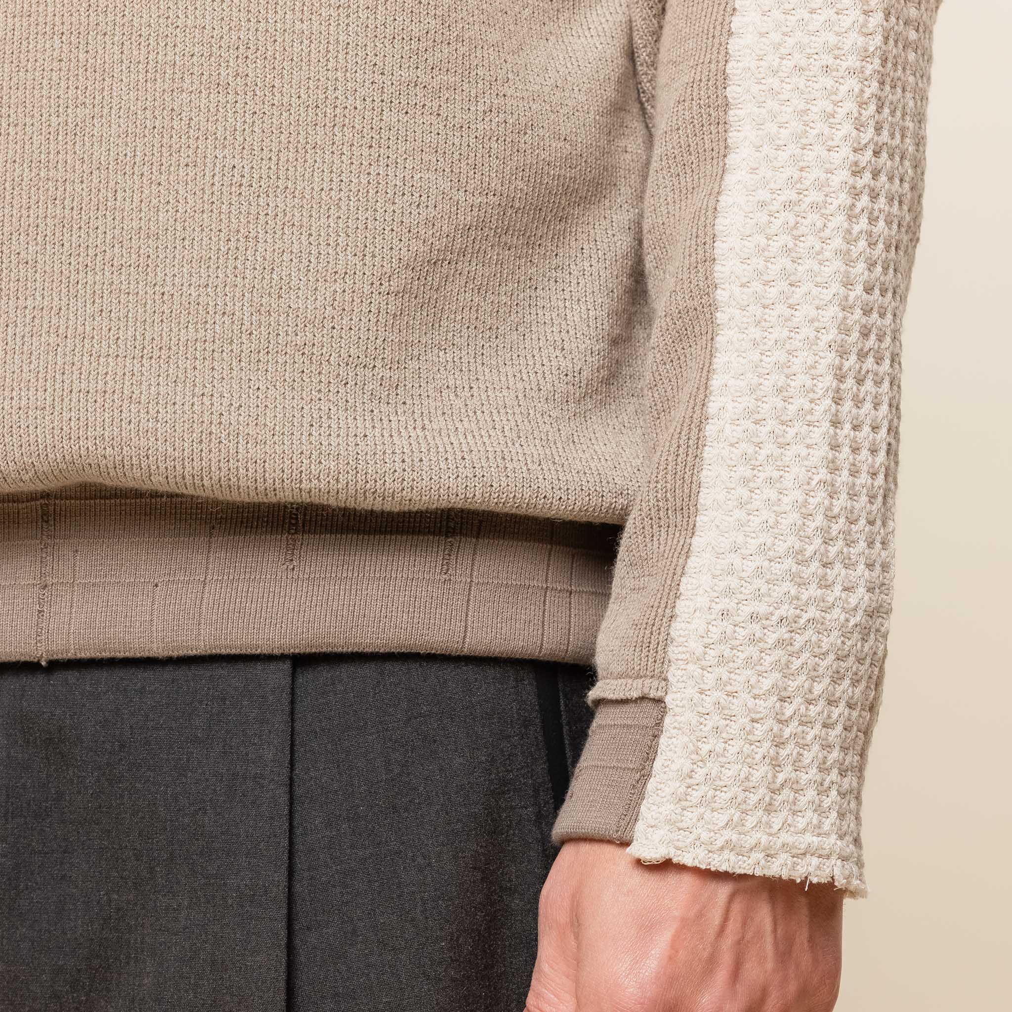 XLIM - EP.8 01 Knit Sweater - Dusty Grey