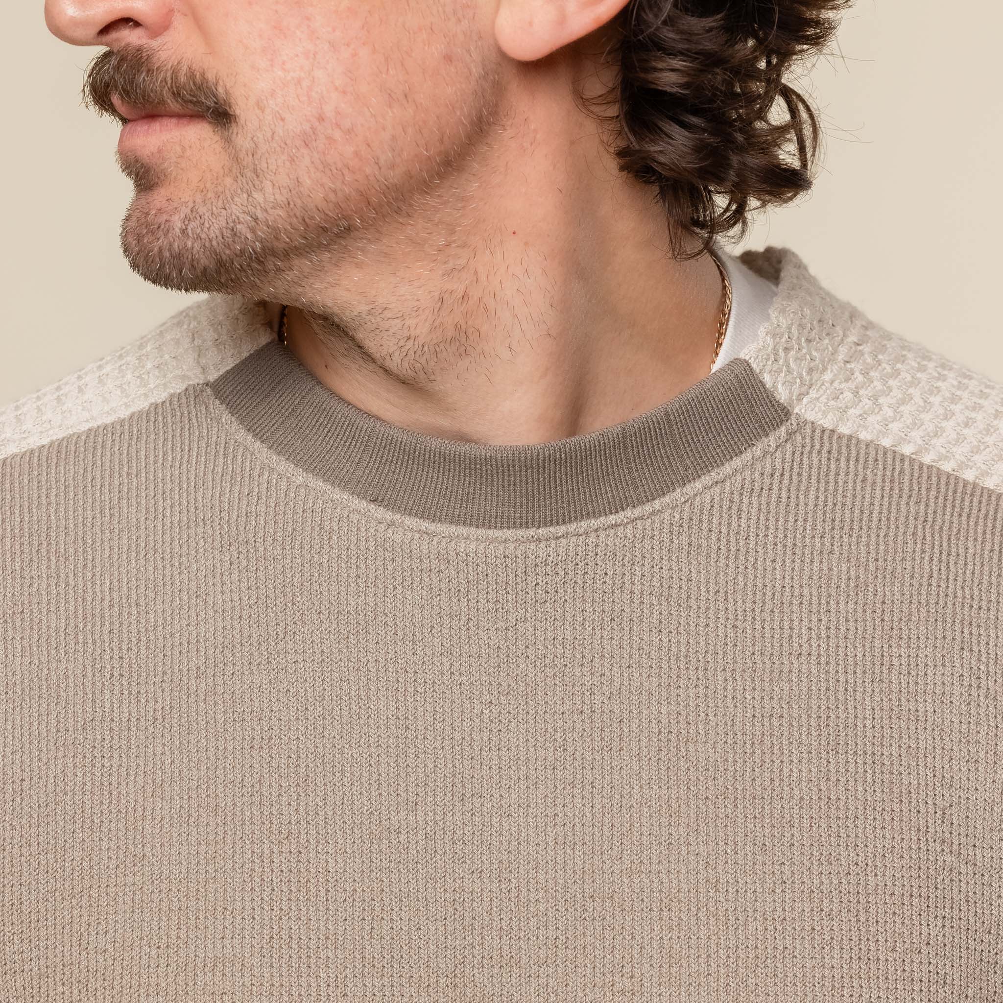 XLIM - EP.8 01 Knit Sweater - Dusty Grey