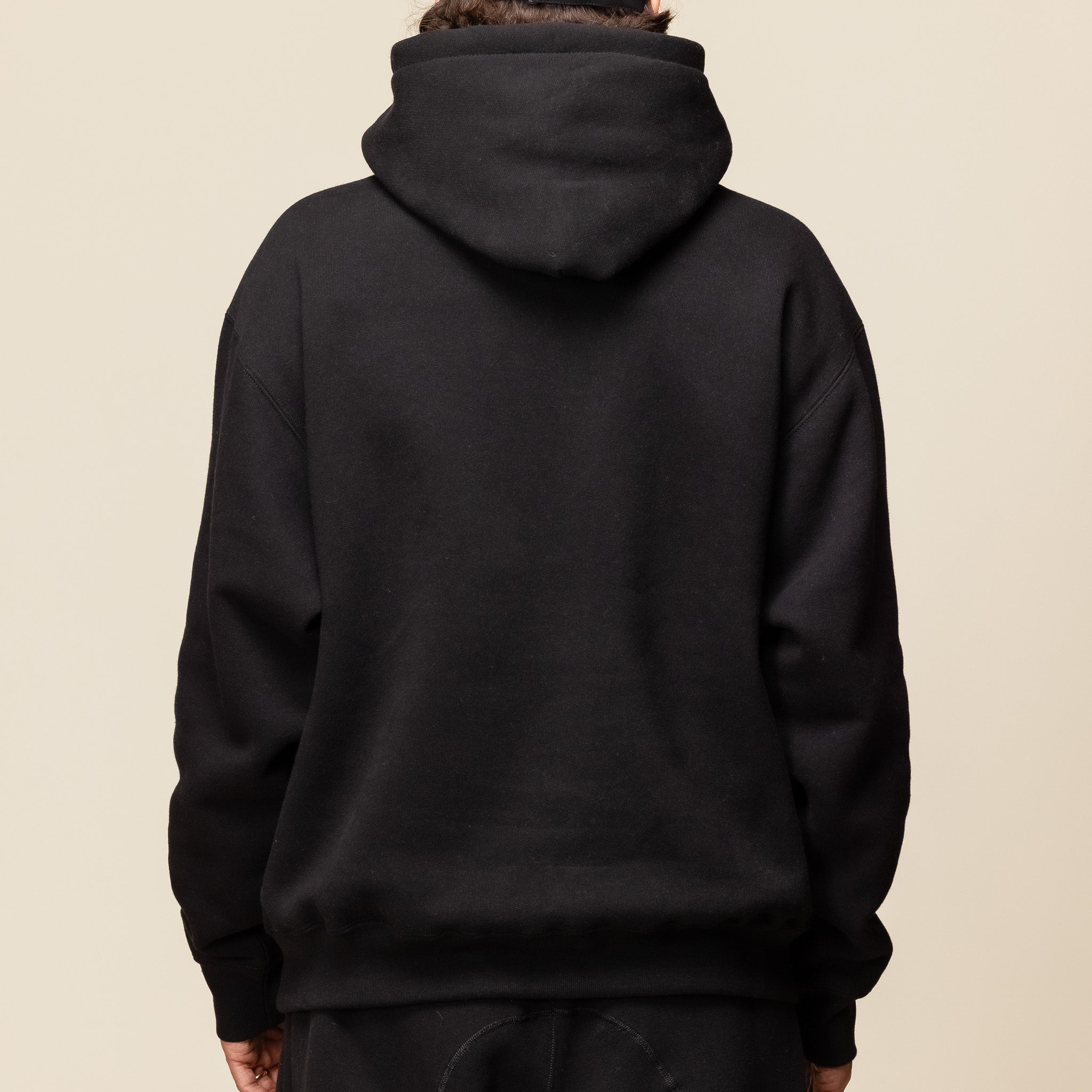 Black sweat hoodie sale