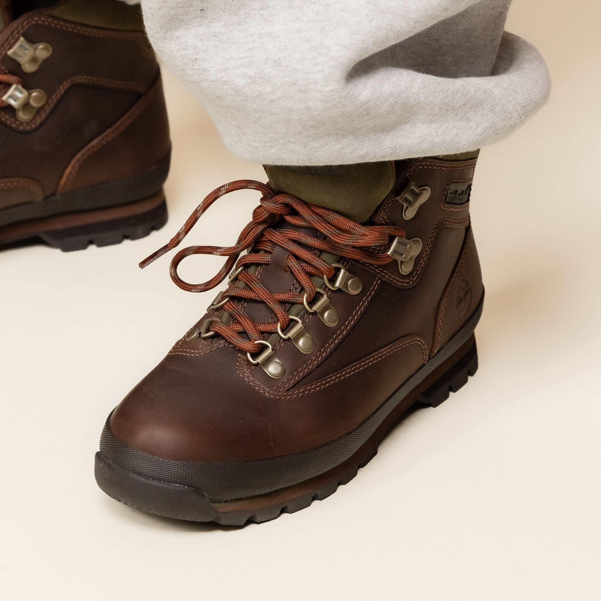 Timberland - OG Euro Hiker Boots - Brown (Beef & Broccoli)