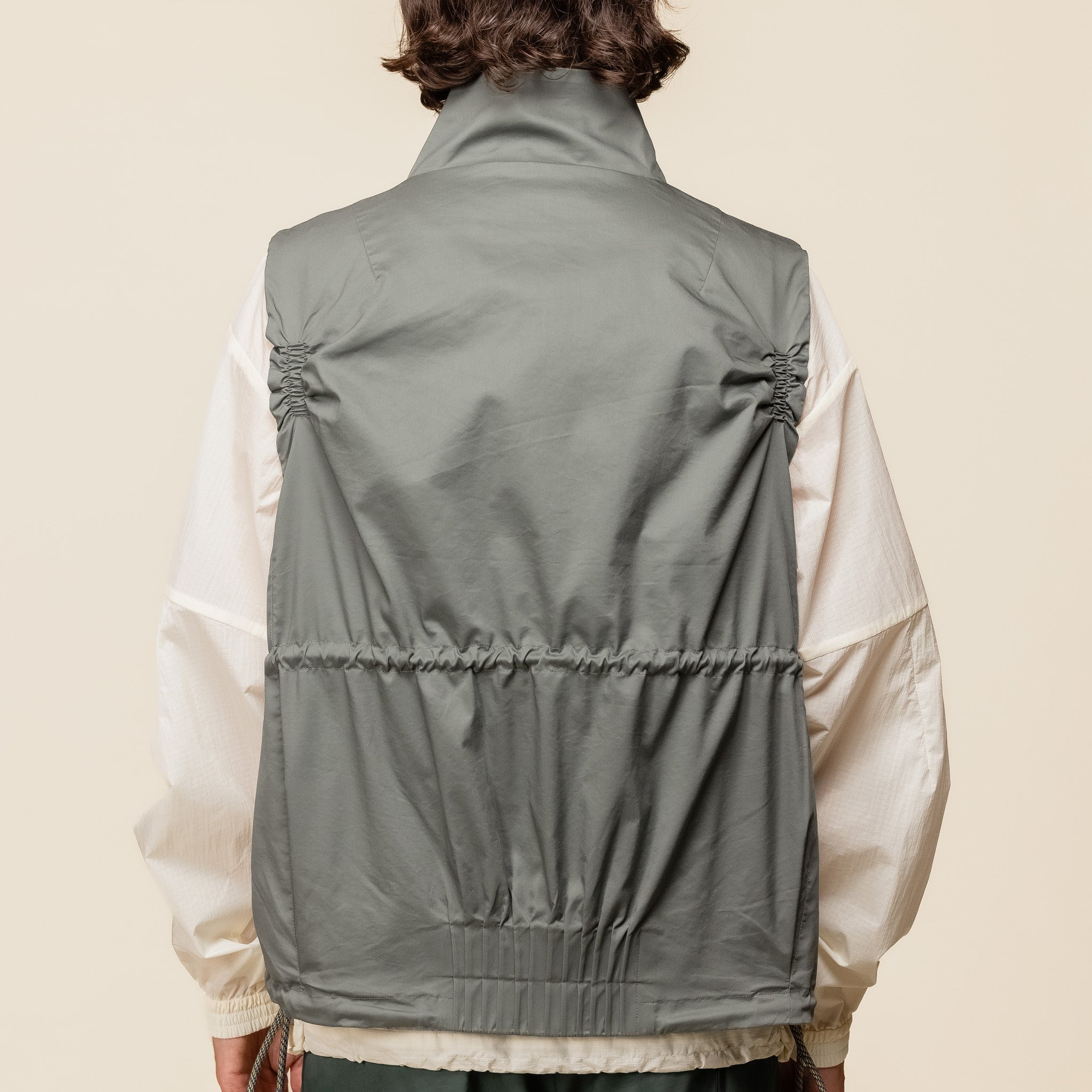 F/CE - Pigment Dyed Utility Vest - Sage Green