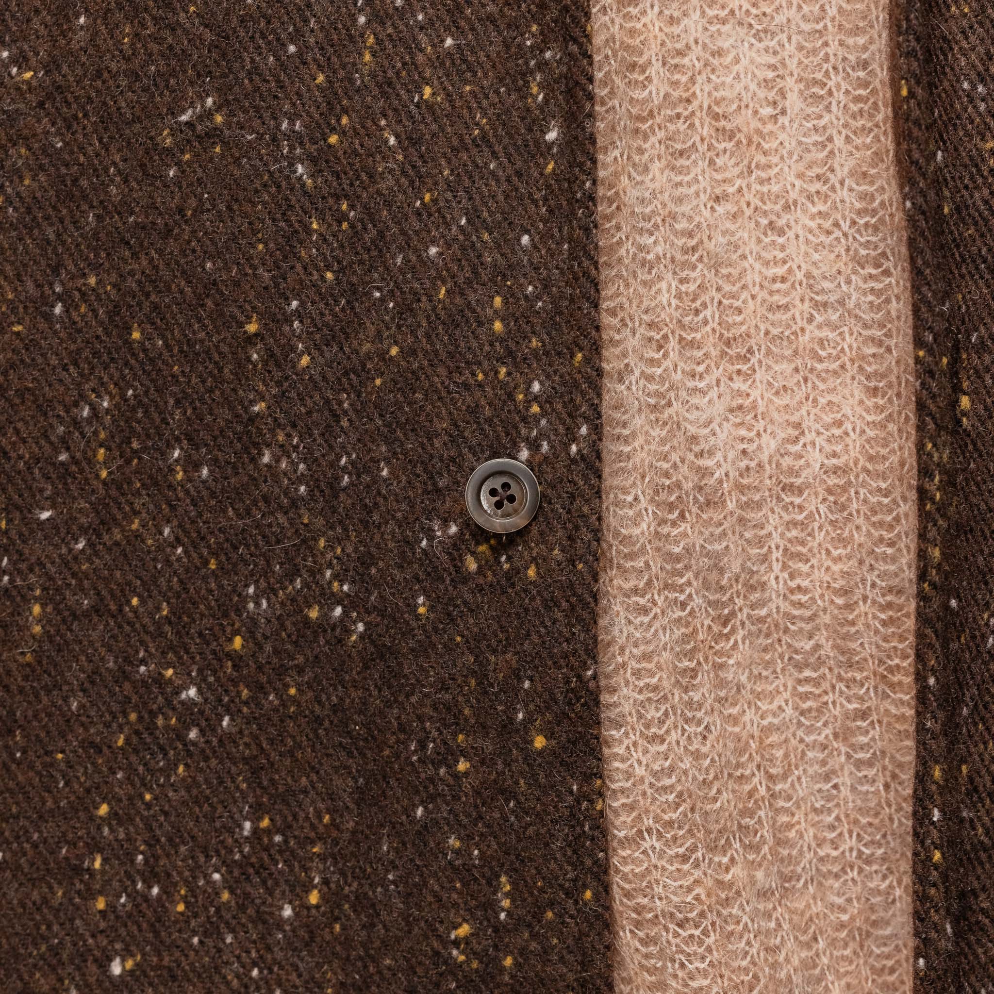 Merely Made - Premium Colour Nap Tweed Coach Jacket - Nap Brown