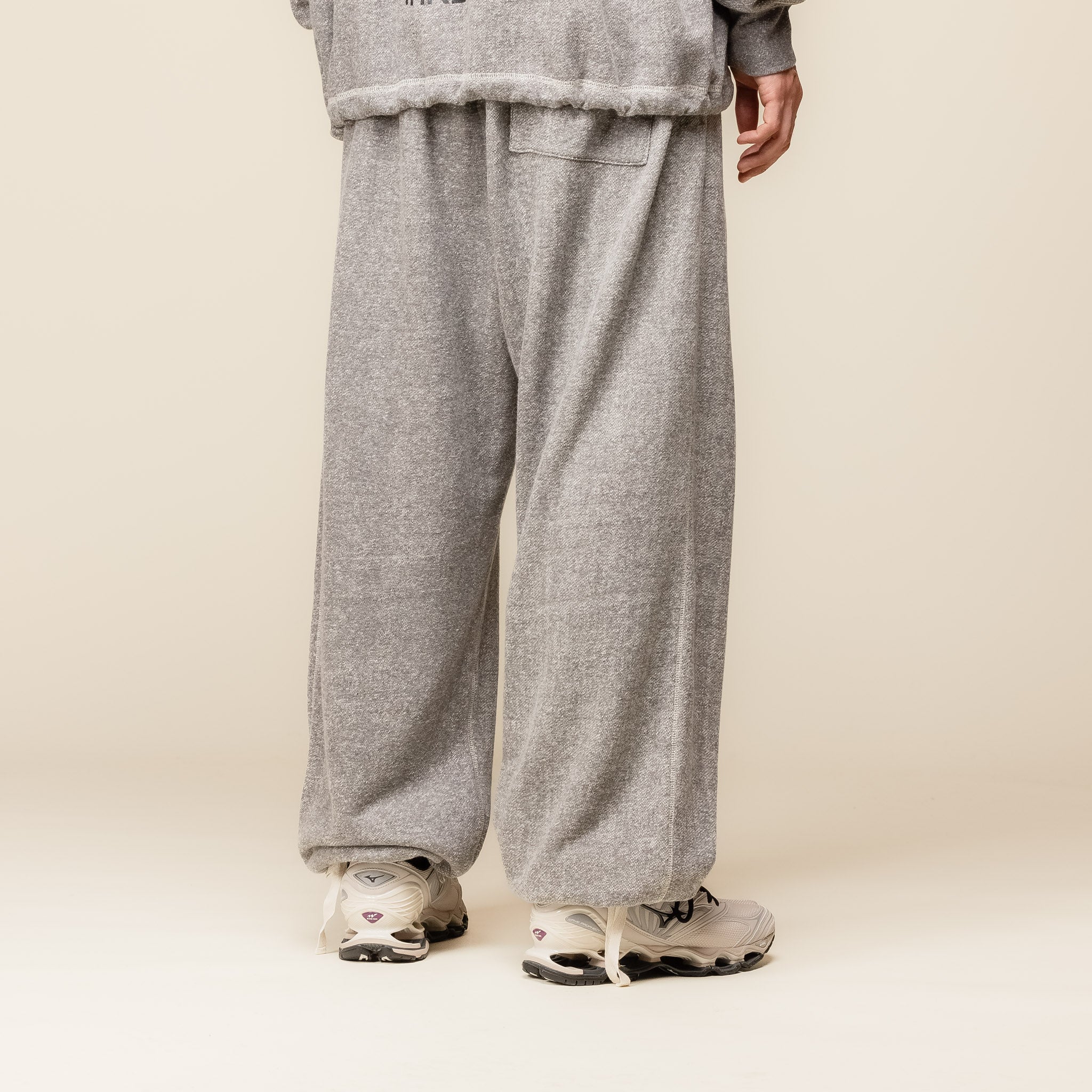 Merely Made - French Melange Jogger Pants - Grey