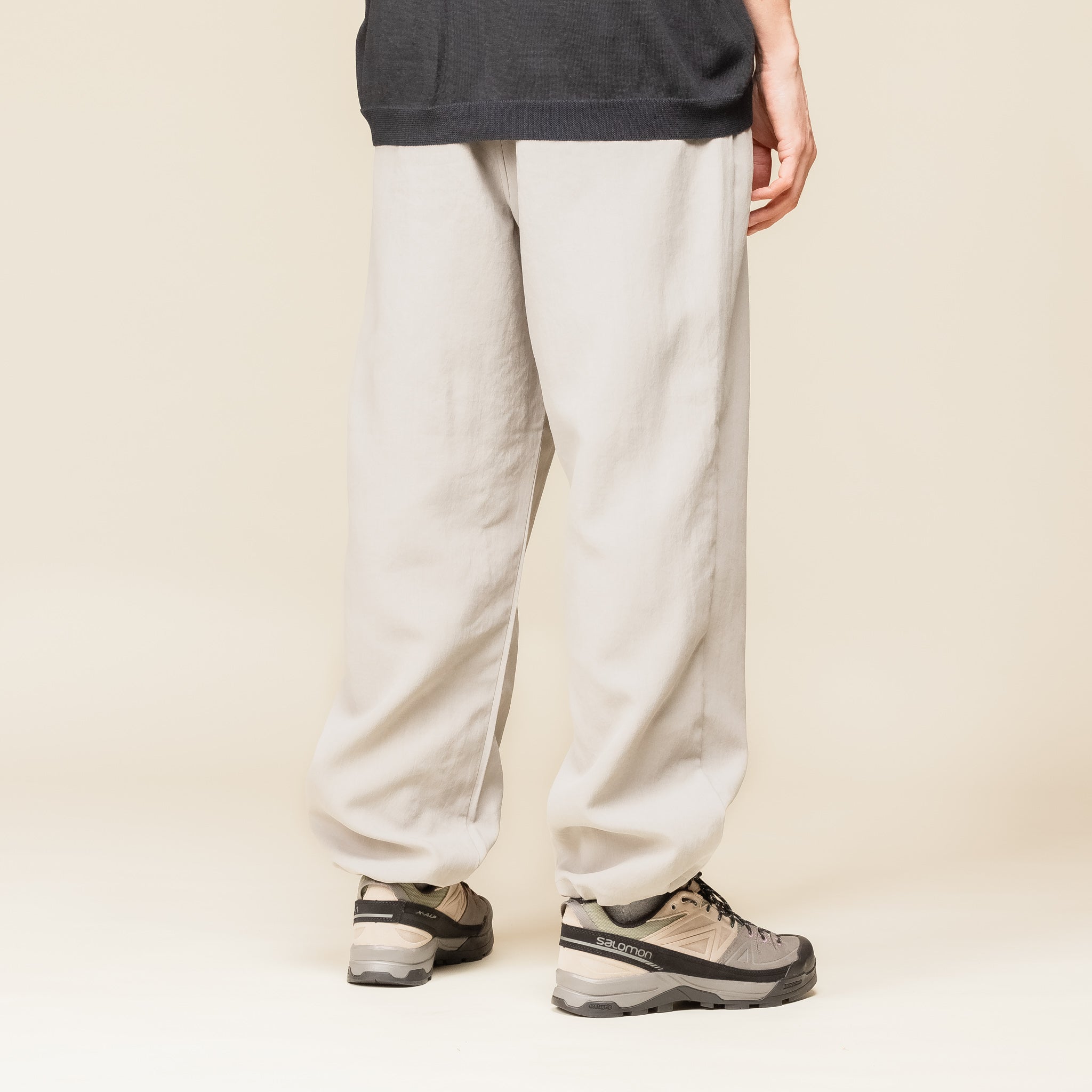 PT05241OS Still by Hand - Free Adjusting Easy Pants - Greige "still by hand stockists"