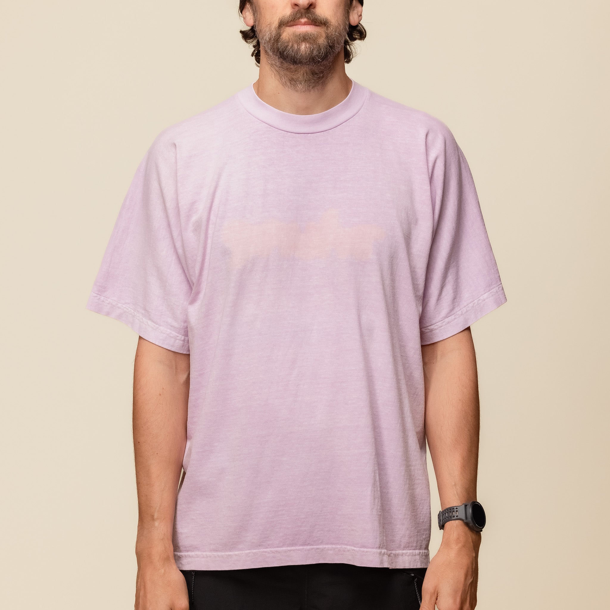 Gnuhr - Tubular Reflective Logo T-Shirt - Pink